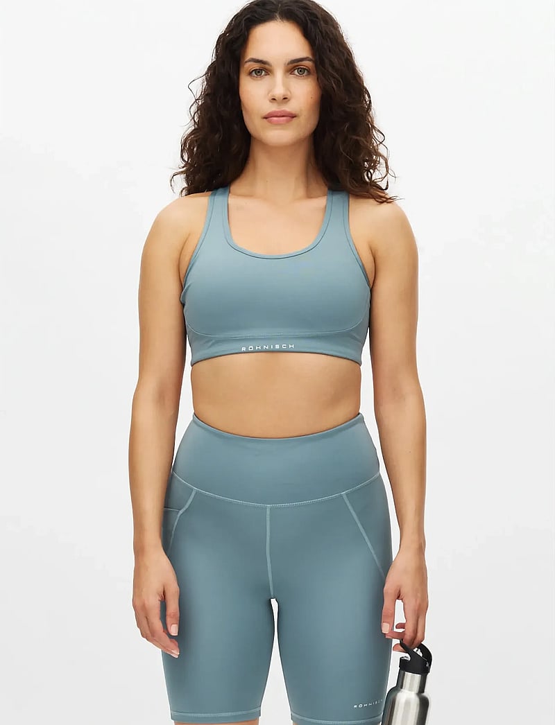 Röhnisch - Flattering Mesh Sportsbra - kõrge toestus - stormy sea - 0