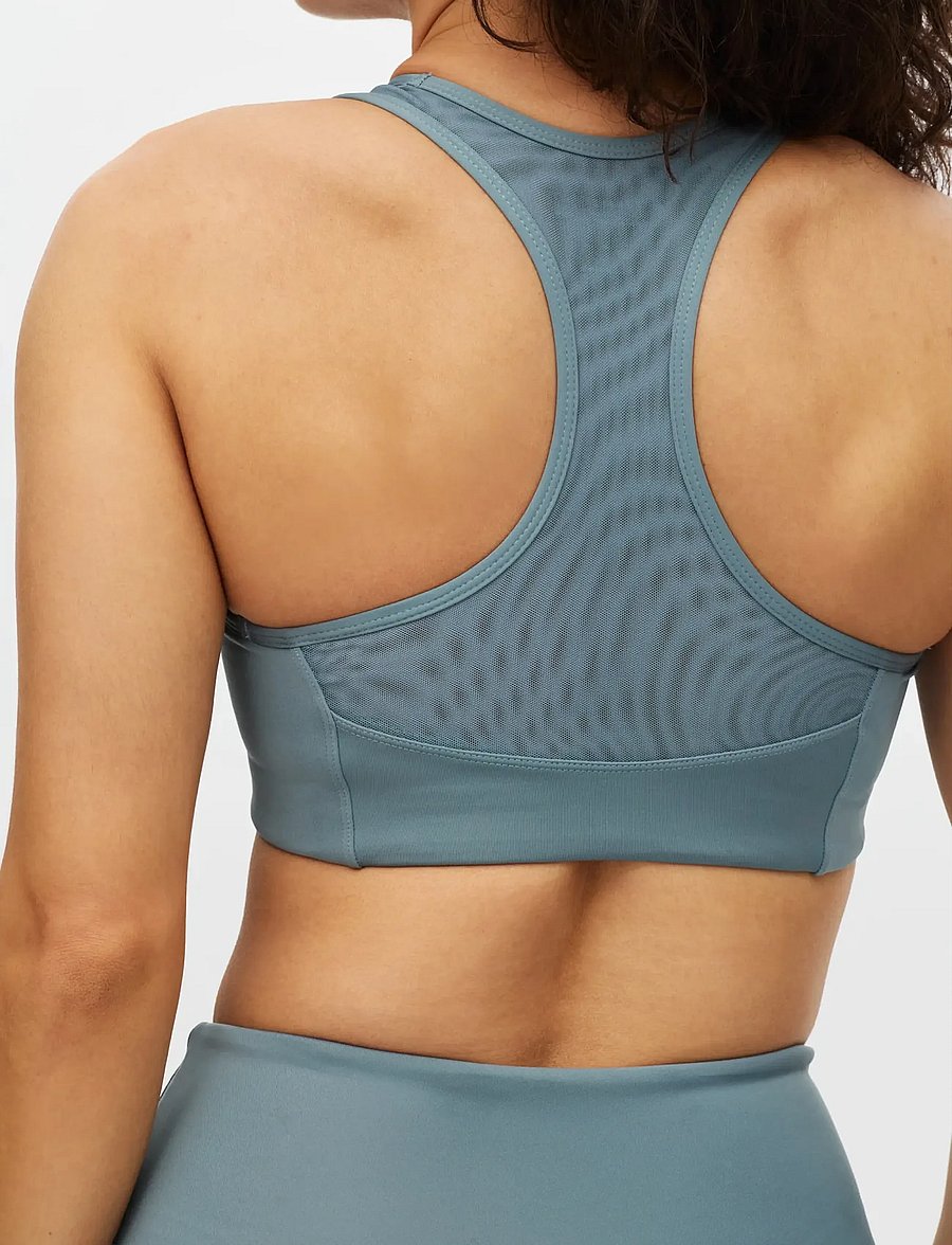 Röhnisch - Flattering Mesh Sportsbra - høj støtte - stormy sea - 4