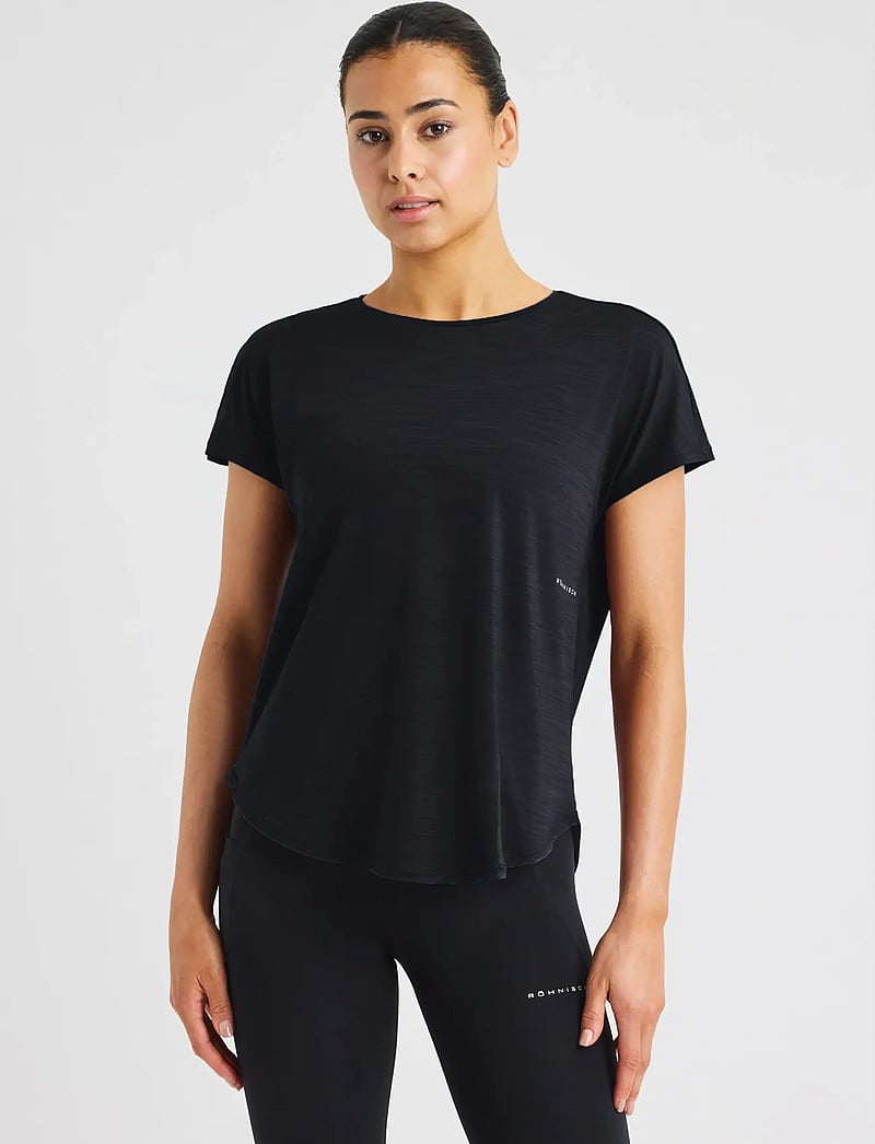 Röhnisch - Motion Tee - t-shirts - black - 0