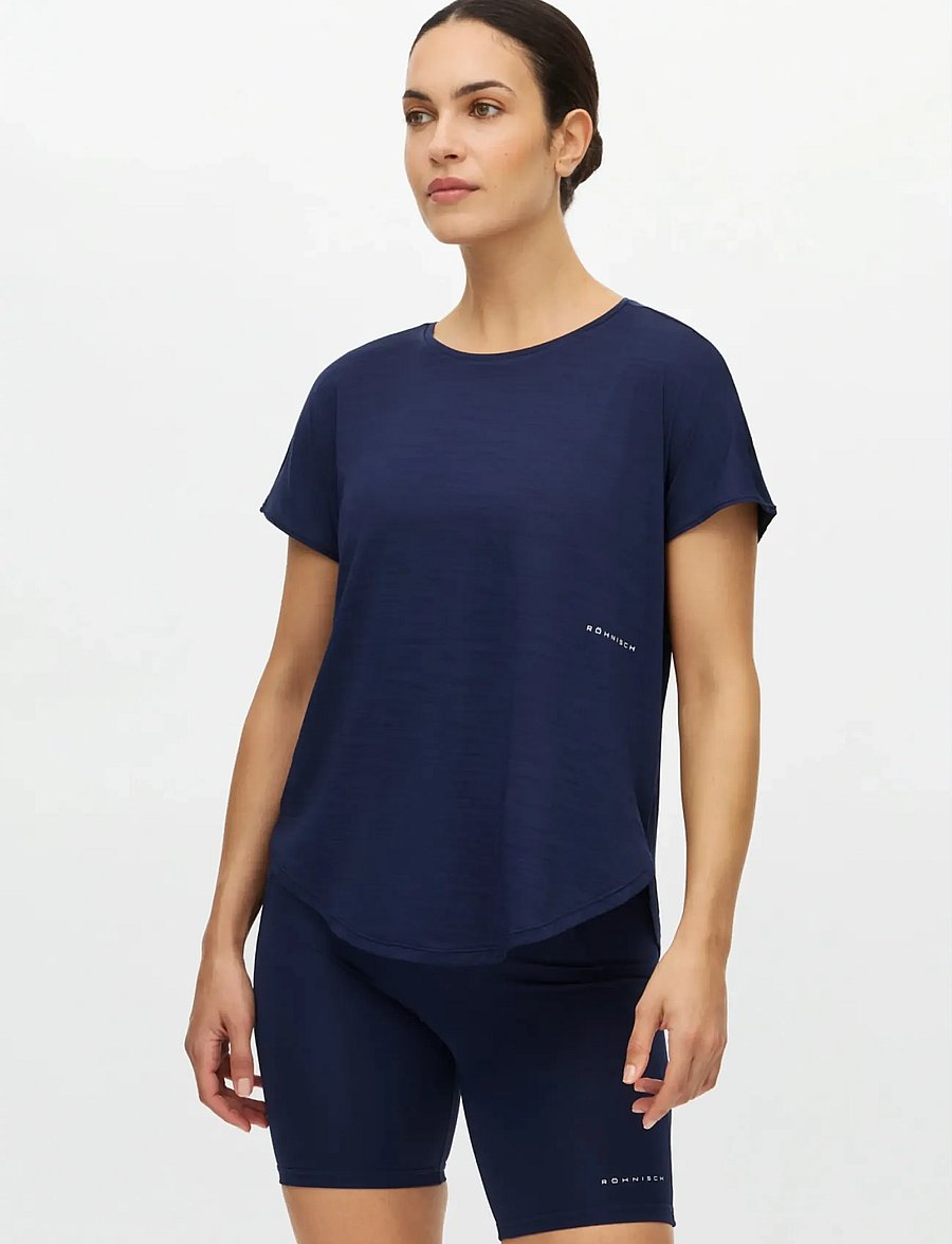 Röhnisch - Motion Tee - t-shirts - indigo - 0