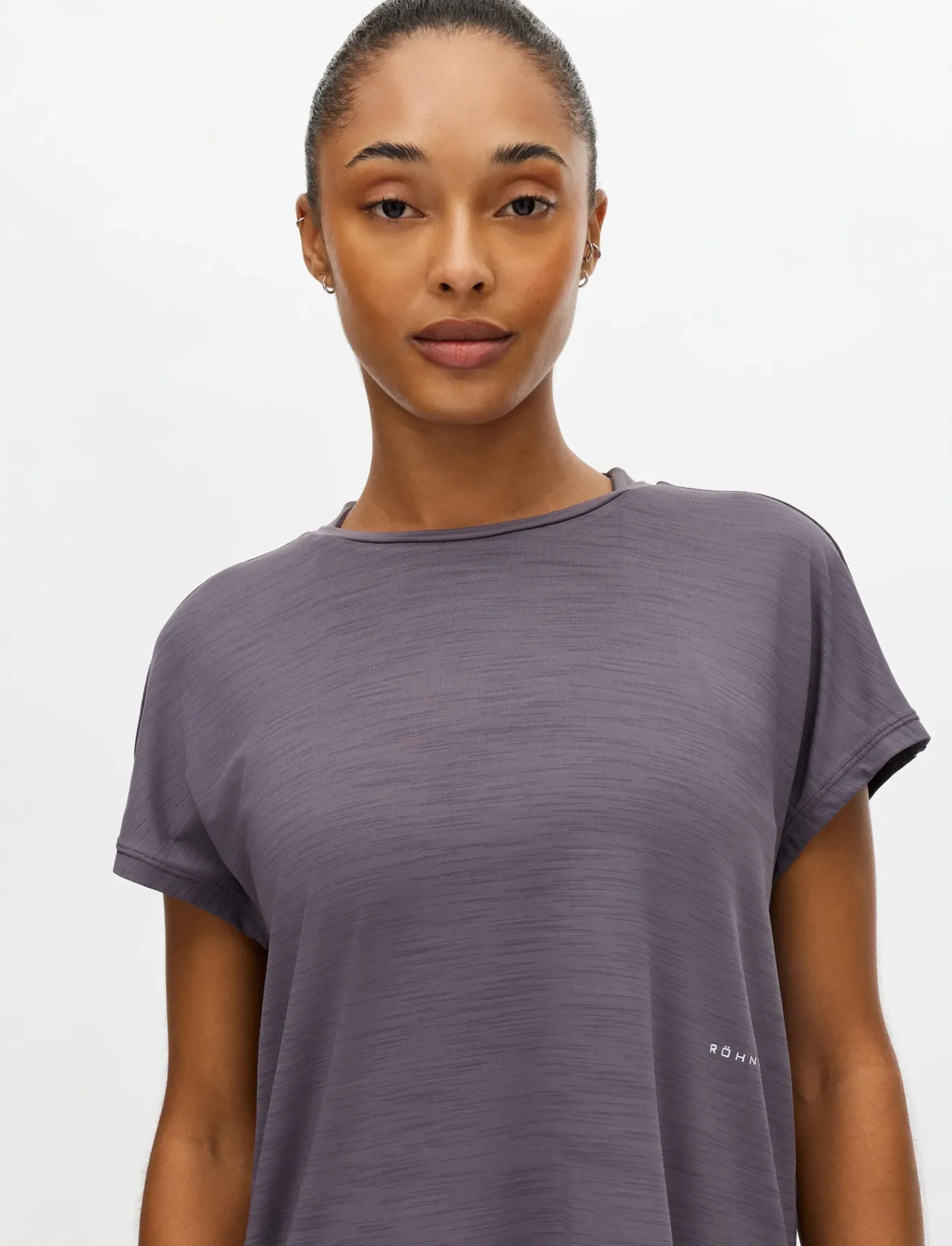 Röhnisch - Motion Tee - stuttermarbolir - smoky lavendel - 2