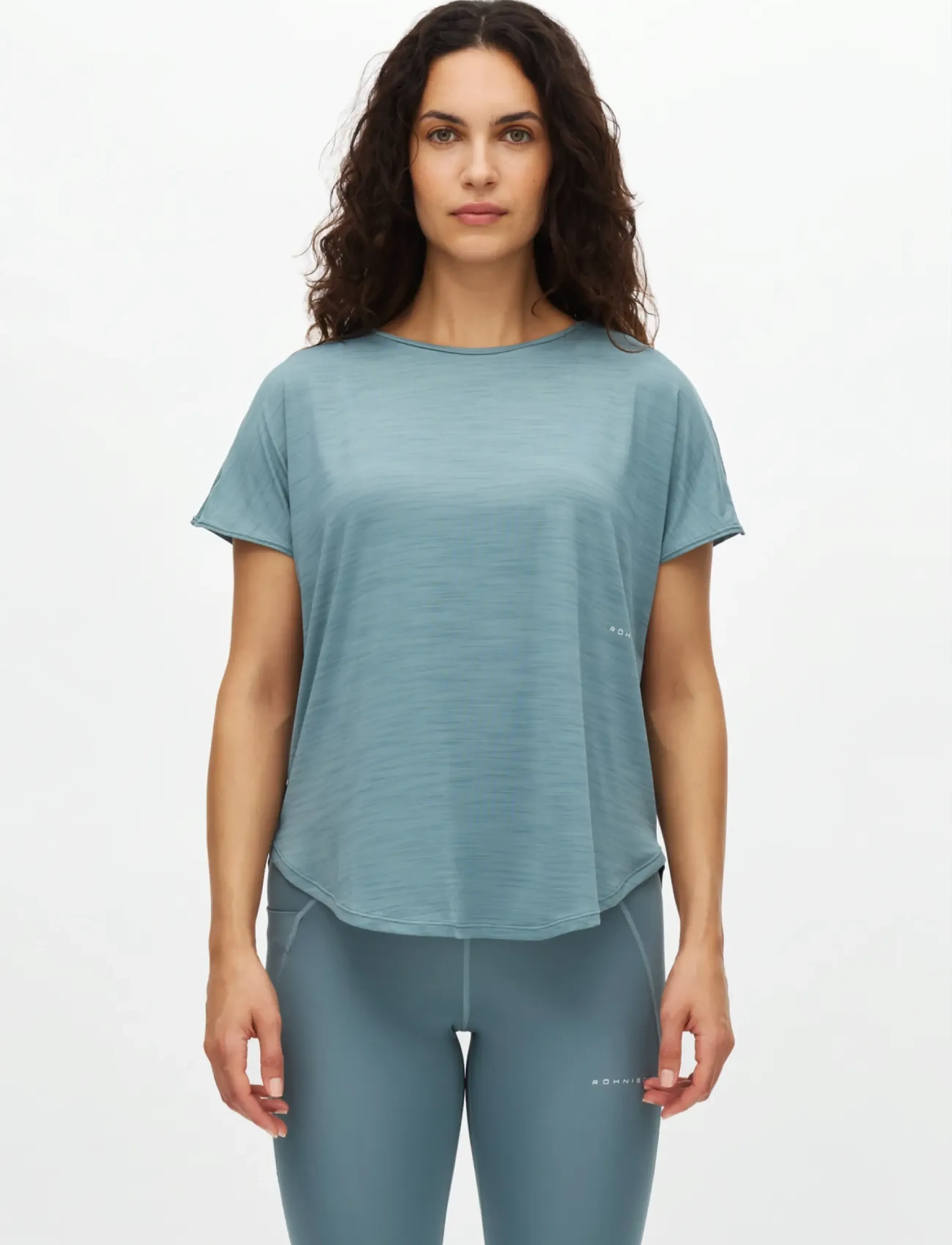 Röhnisch Motion Tee, XS, Blue, Sports Overdele & T-shirts > Sport T-shirts, Dame