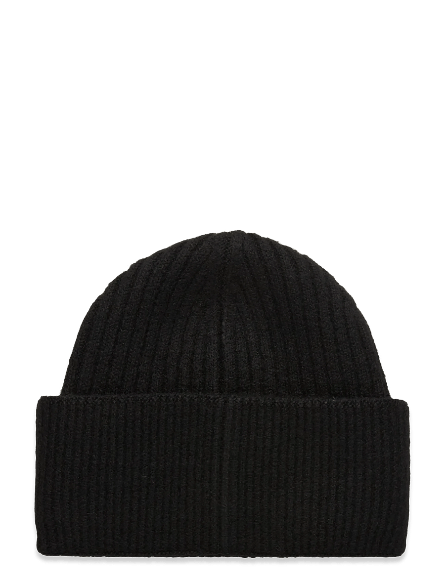Röhnisch - Rib Beanie - mössor - black - 2
