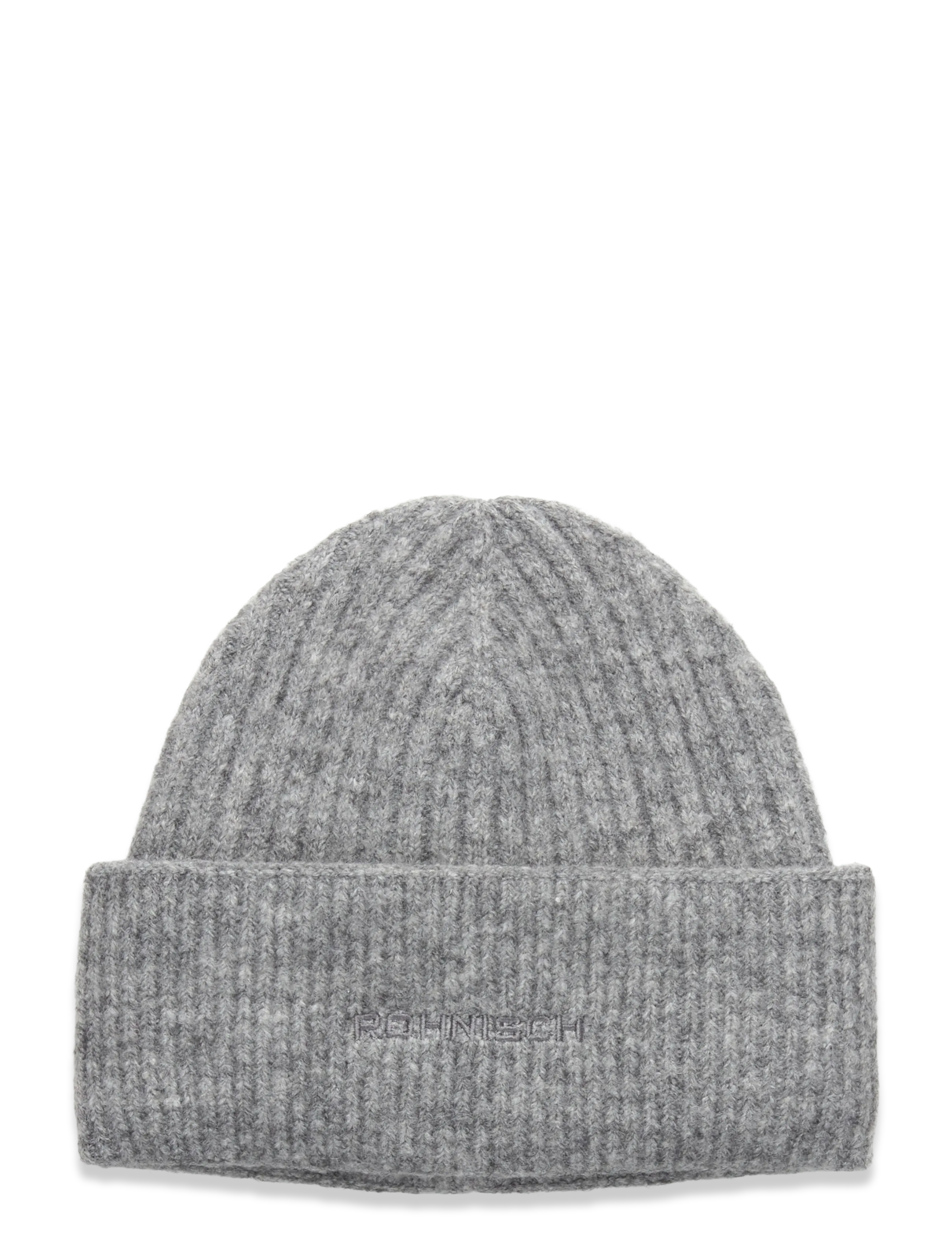 Röhnisch Rib Beanie - Jõulukingid - GREY MELANGE / grey
