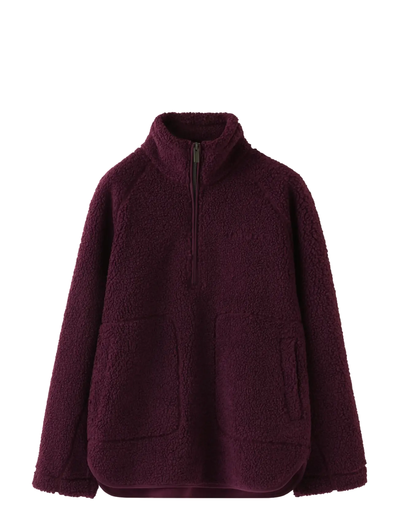 Röhnisch Cloud Pile Anorak - Röhnisch - WINETASTING / burgundy
