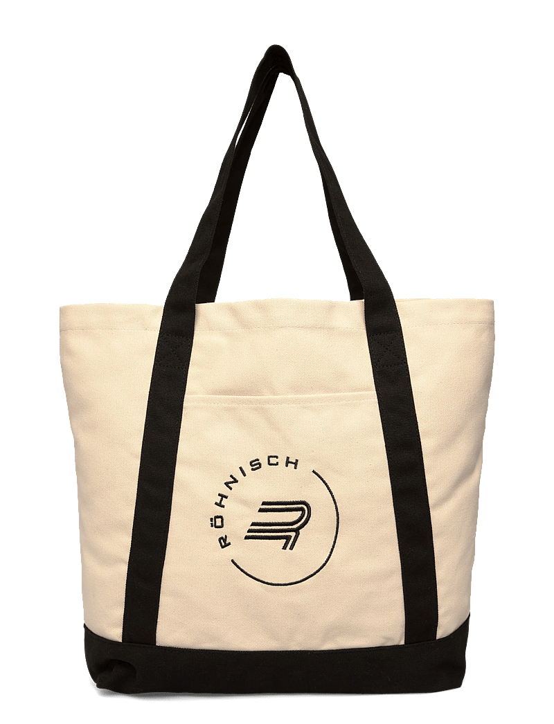 Röhnisch - Canvas shopper - gymväskor - tofu - 0