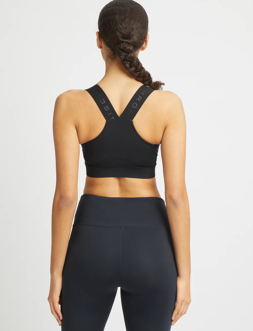 Röhnisch - Kay Sports Bra - korkea tuki - black/black - 4