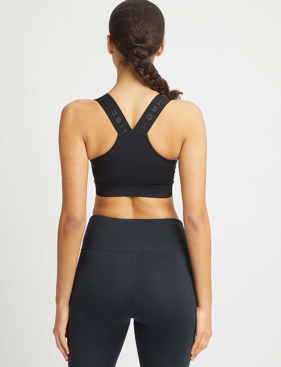 Röhnisch - Kay Sports Bra - starker halt - black/black - 4