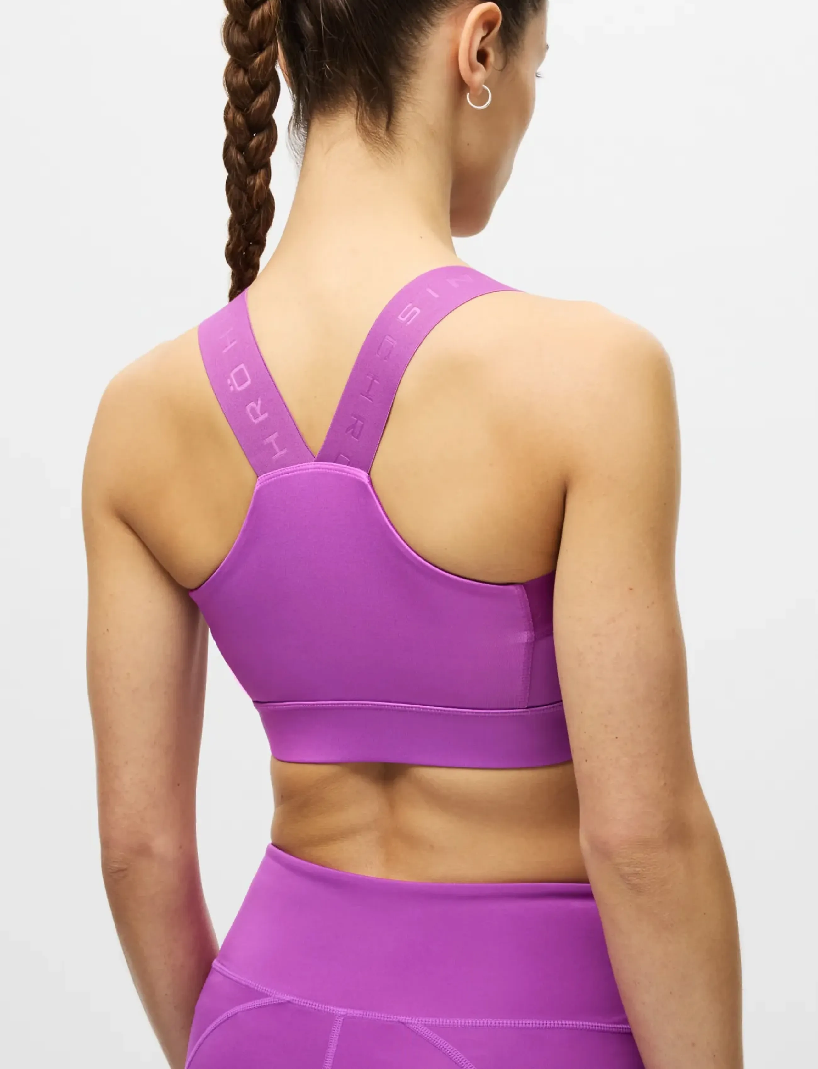 Röhnisch - Kay Sports Bra - starker halt - purple cactus flower - 3