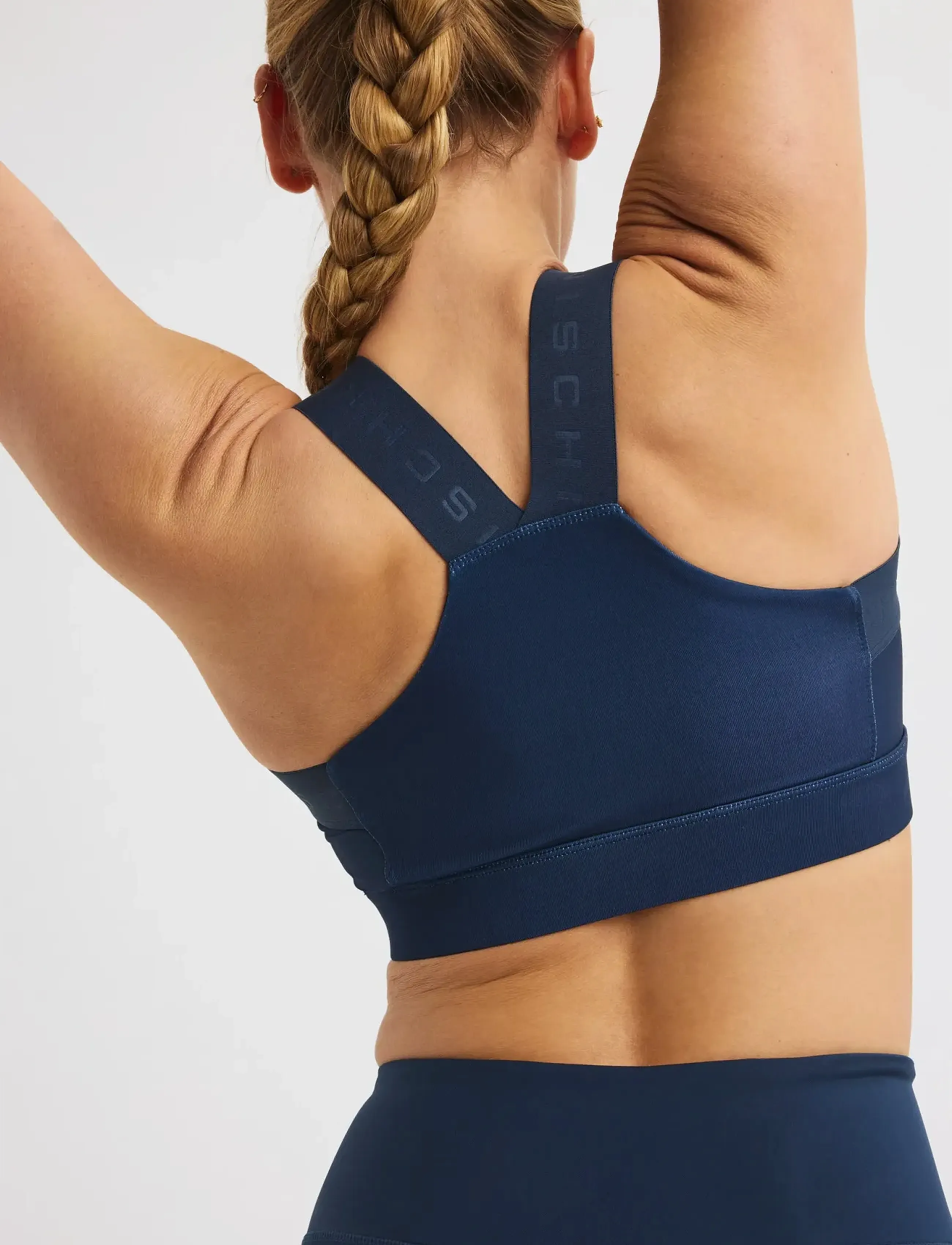 Röhnisch - Kay Sports Bra - høj støtte - space navy - 2