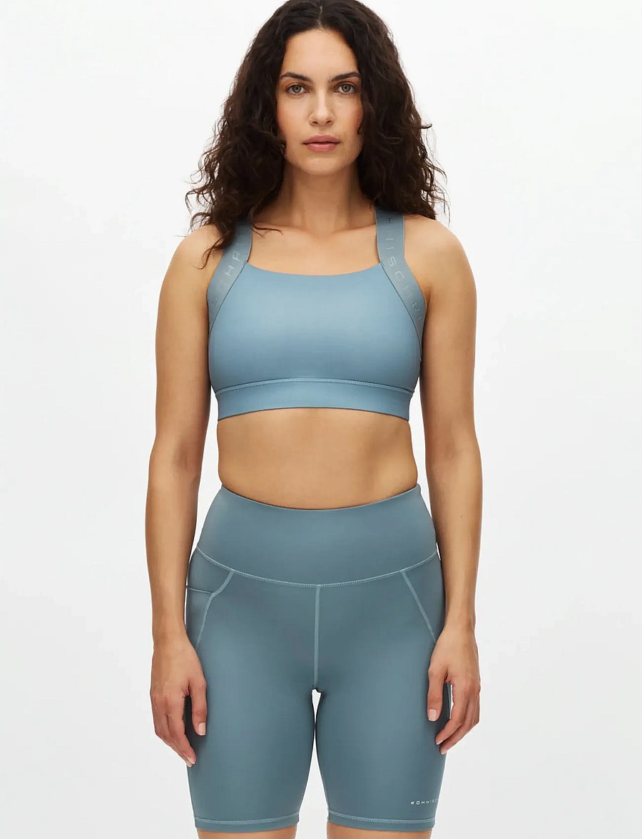 Röhnisch - Kay Sports Bra - høj støtte - stormy sea - 0