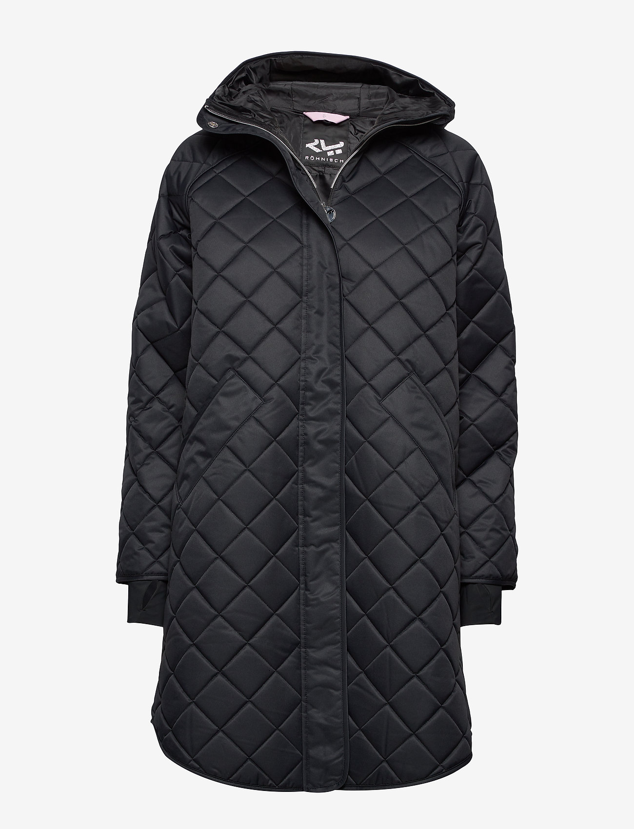 Double Quilt Jacket - BLACK