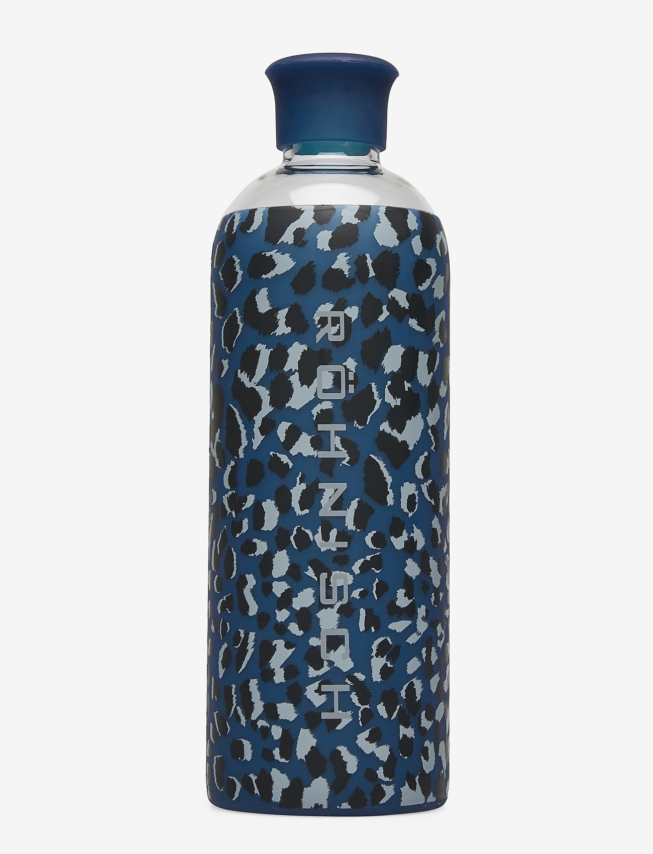 Röhnisch - Glass Water Bottle - dusty blue spot - 0