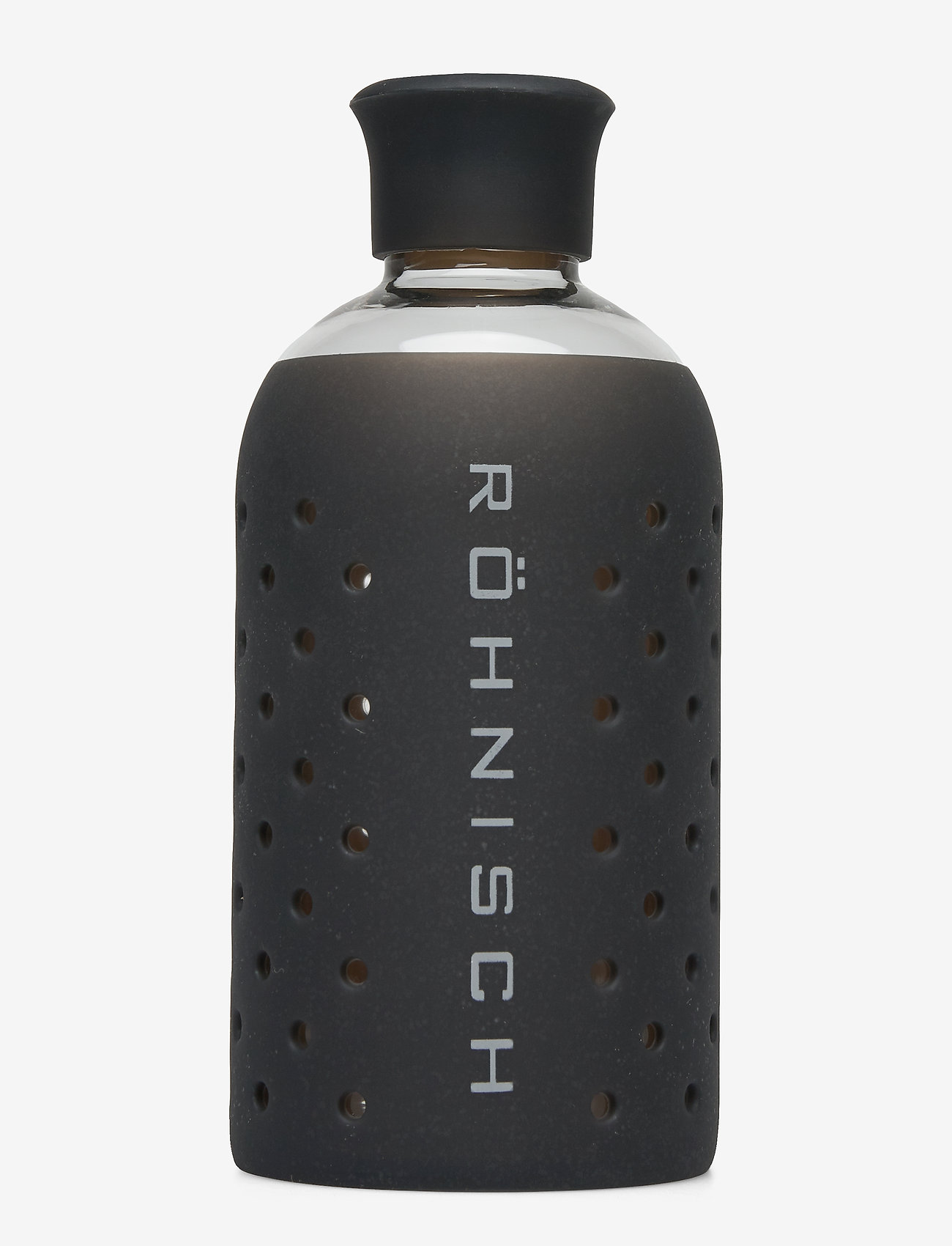 Röhnisch - SMALL GLASS BOTTLE 400 ml - black/silver - 0
