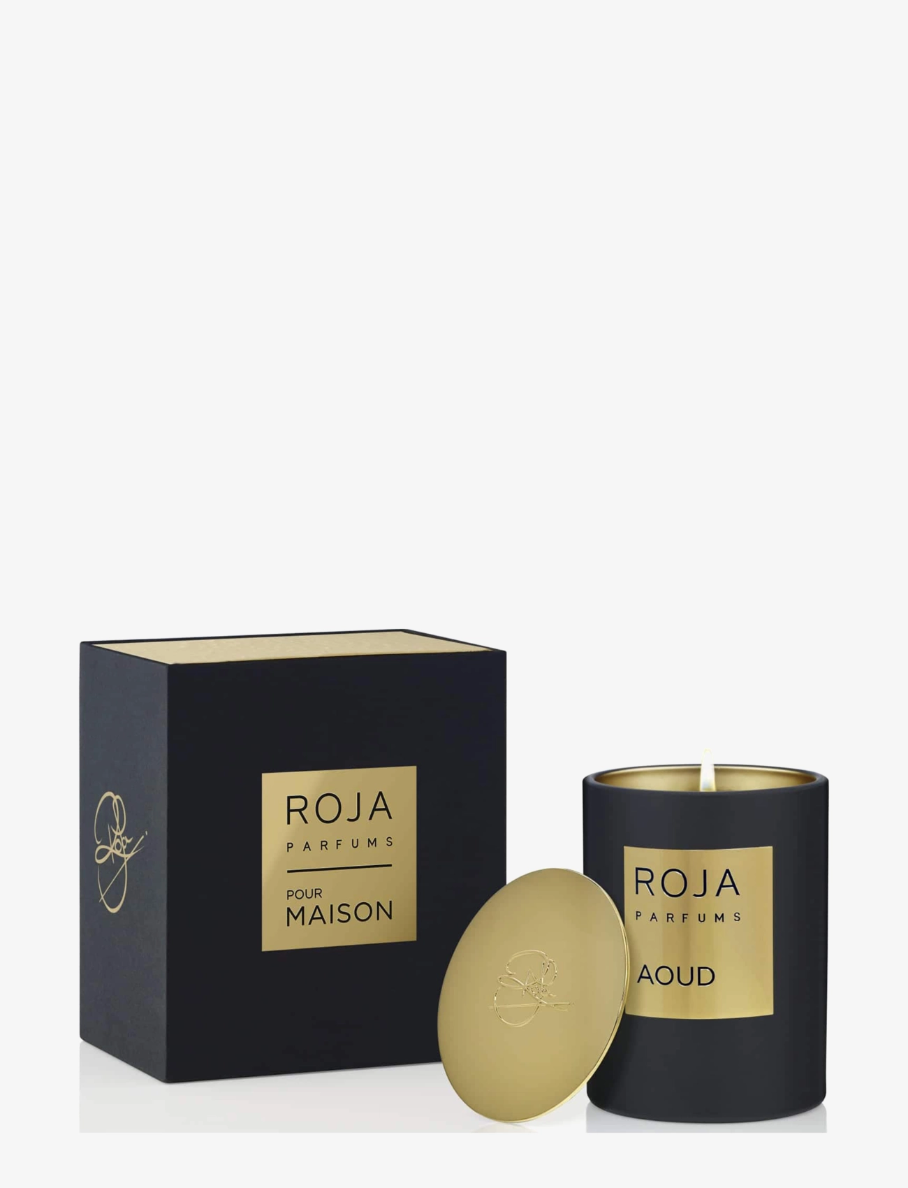 Roja Roja Aoud Candle 300 Gr, 300 g, Nude, Hjem > Duftlys, Dame