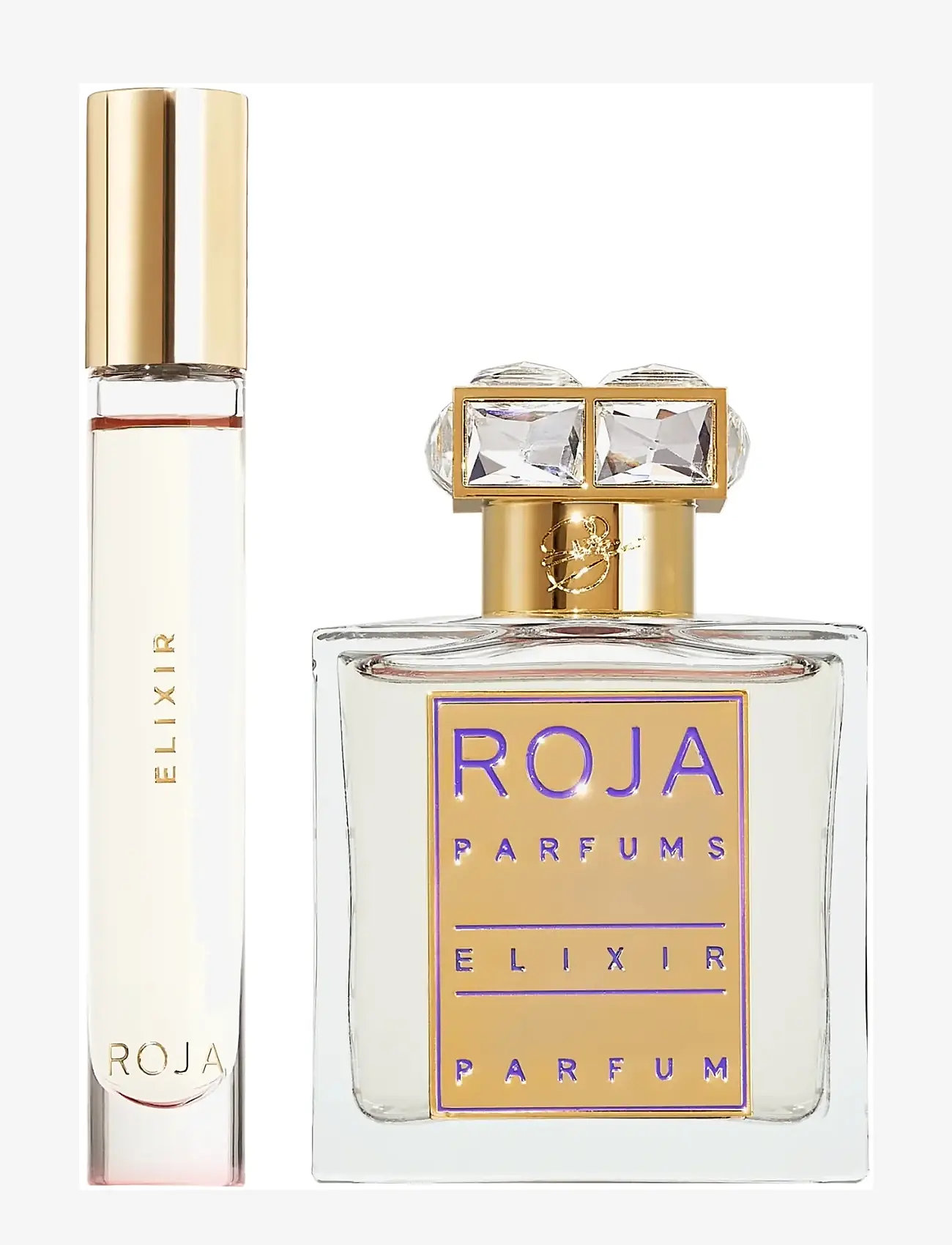 Roja - ELIXIR PARFUM 50ML & ELIXIR PARFUM 10ML COFFRET - gåvoset - clear - 1