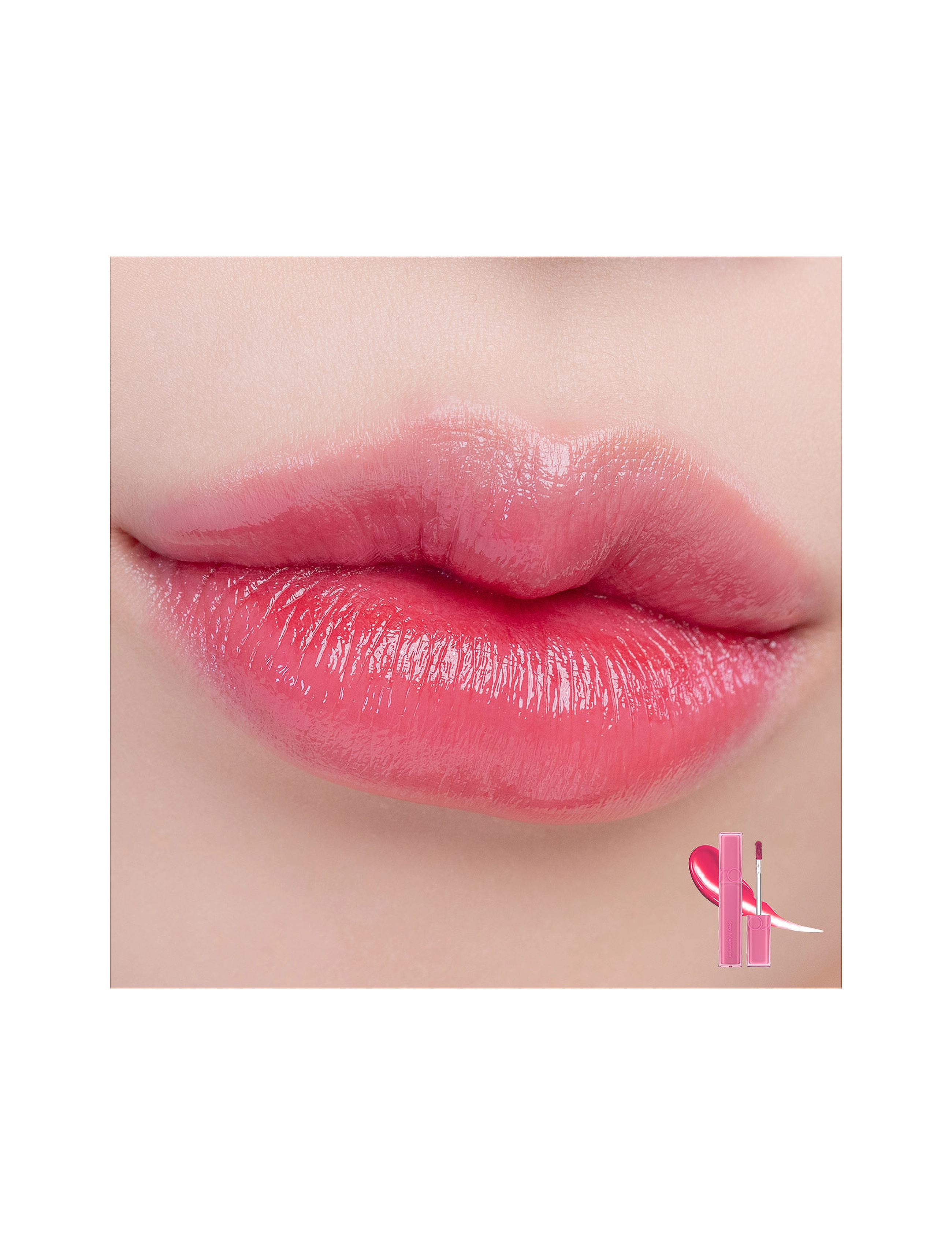 rom&nd Rom&Nd Dewy·ful Water Tint 05 Taffy, 5 G, Pink, Læber > Læbefarve, Dame