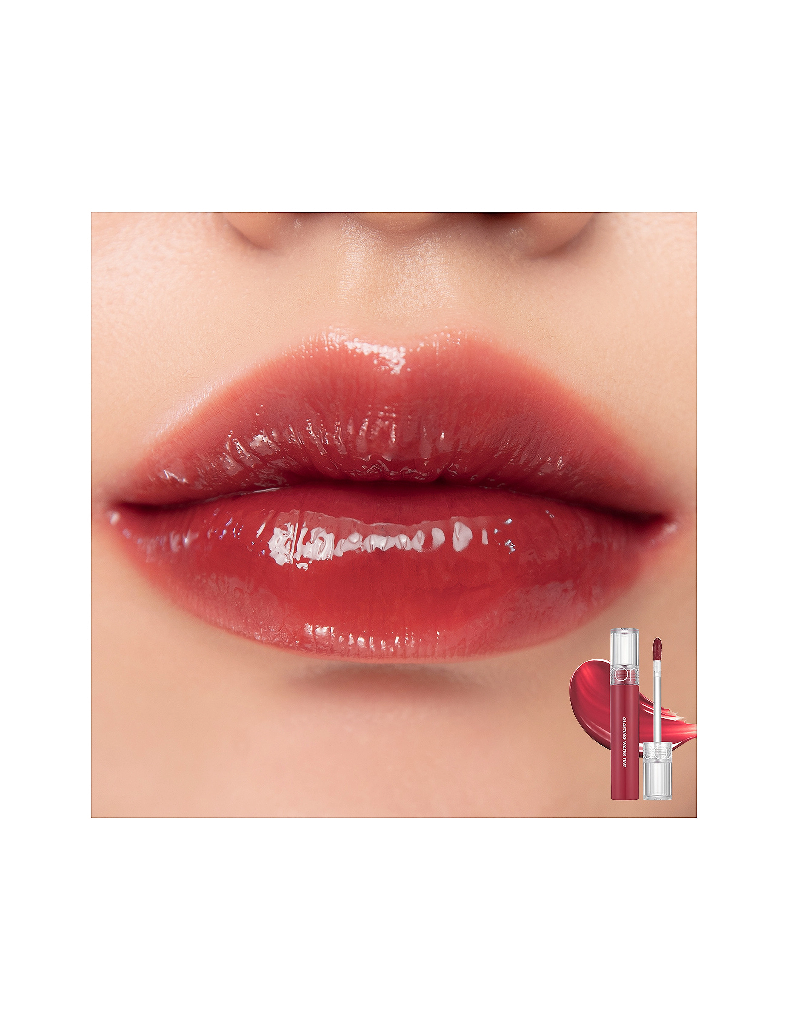 rom&nd Rom&Nd Glasting Water Tint 05 Rose Splash, 4 G, Pink, Læber > Læbefarve, Dame