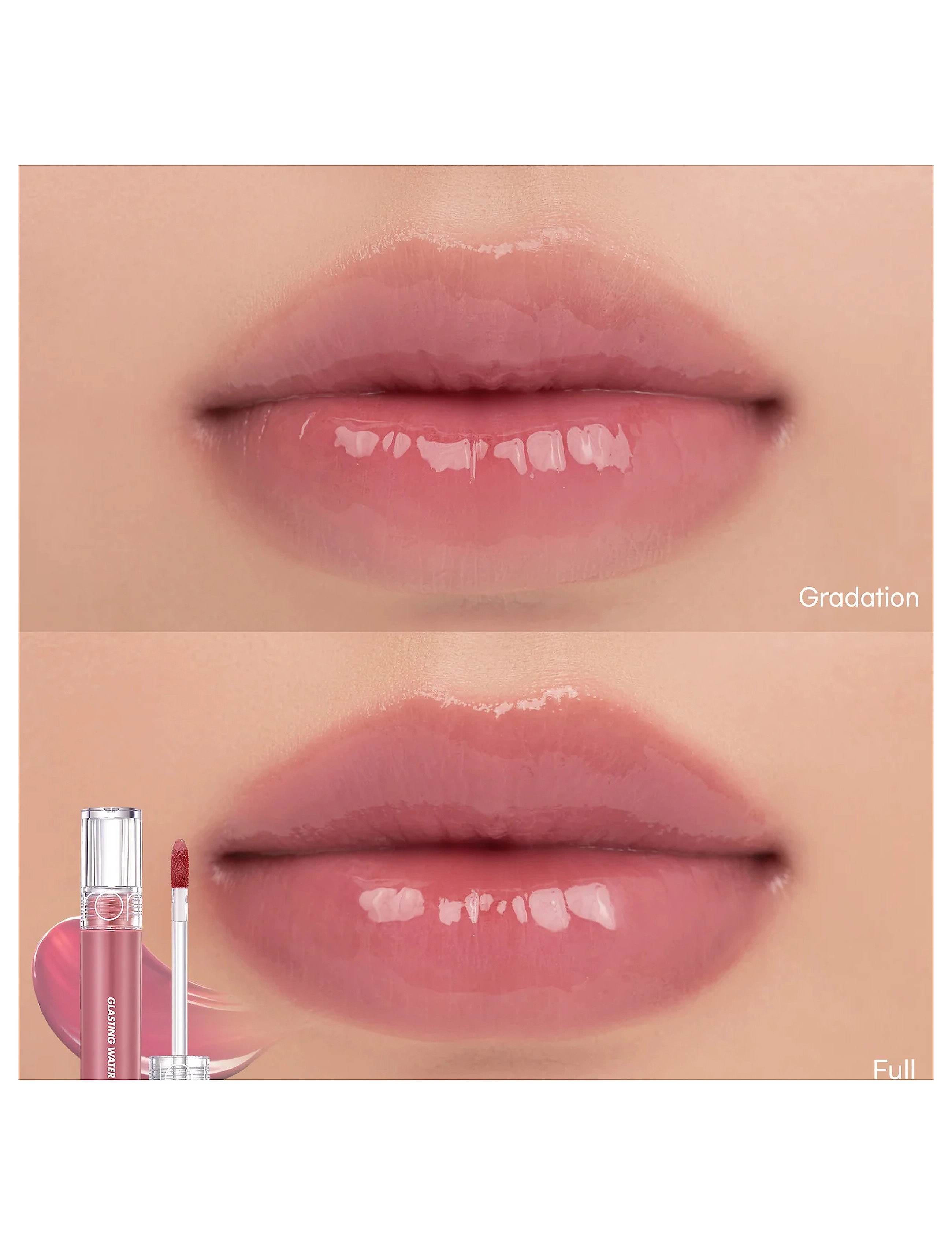 rom&nd Rom&Nd Glasting Water Tint 14 Mauve Moon, 4 G, Pink, Læber > Læbefarve, Dame
