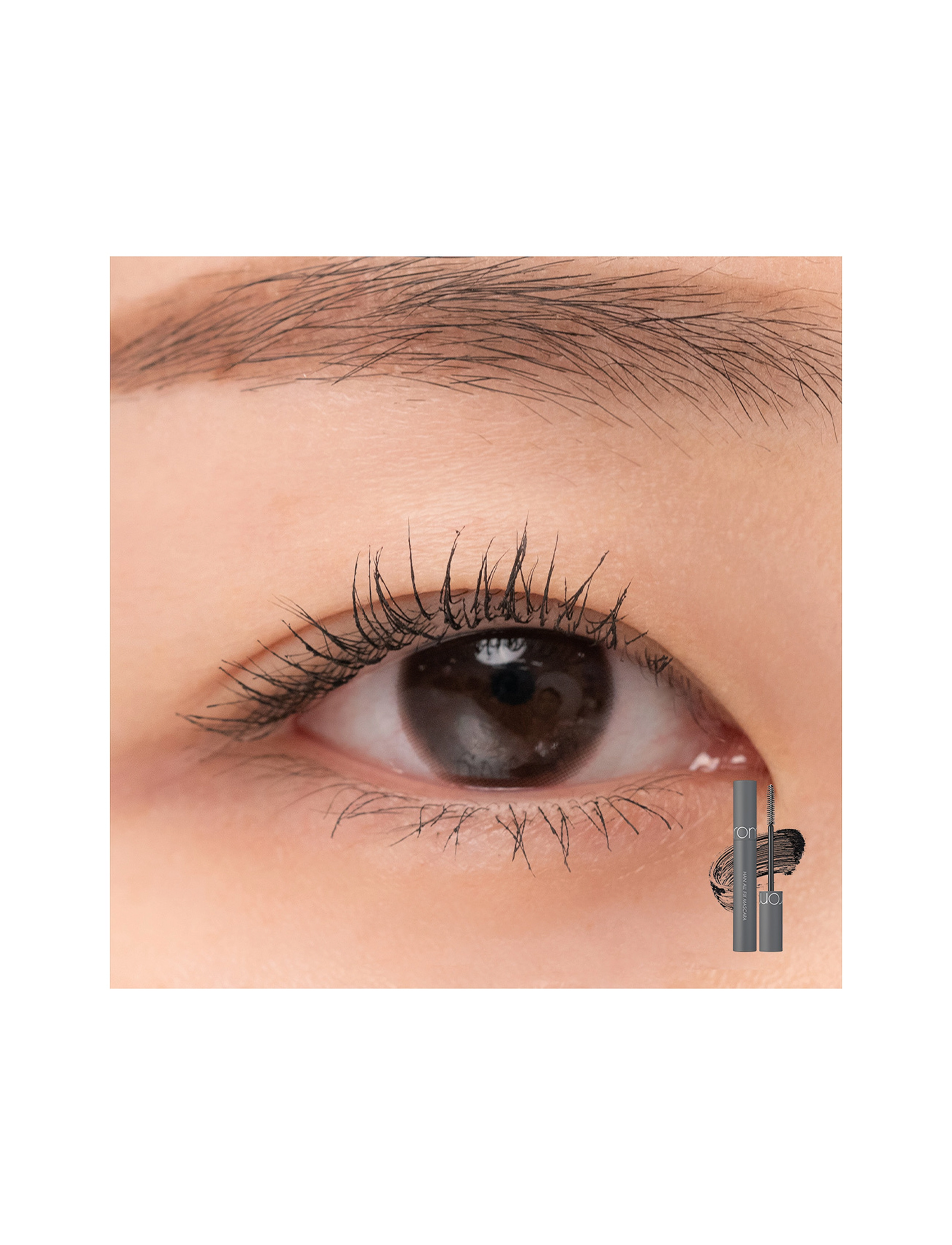 rom&nd Rom&Nd Han All Fix Mascara V01 Volume Black, 7 G, Black, Øjne > Mascara, Dame