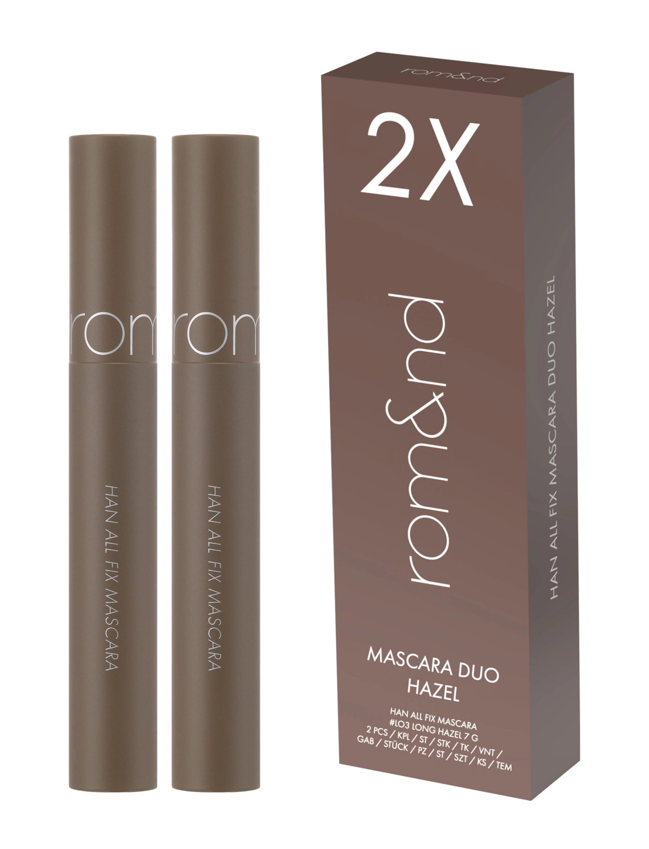 rom&nd - rom&nd MASCARA DUO HAZEL - Øjne & bryn - brown - 2