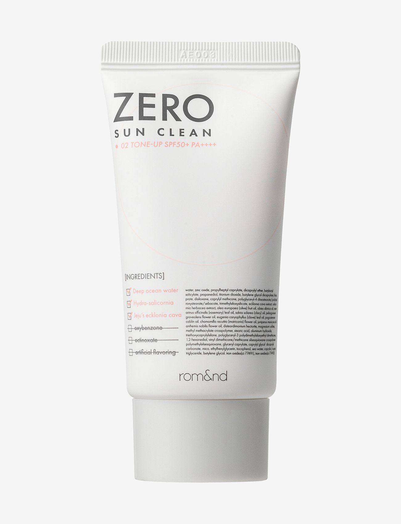 rom&nd - rom&nd ZERO SUN CLEAN 02 TONE UP - for body - tone up - 0