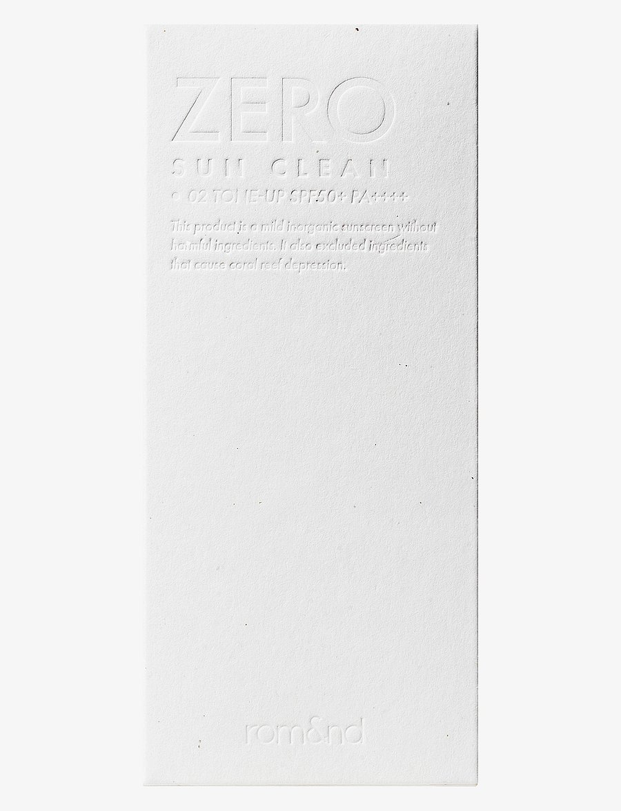 rom&nd - rom&nd ZERO SUN CLEAN 02 TONE UP - tone up - 1