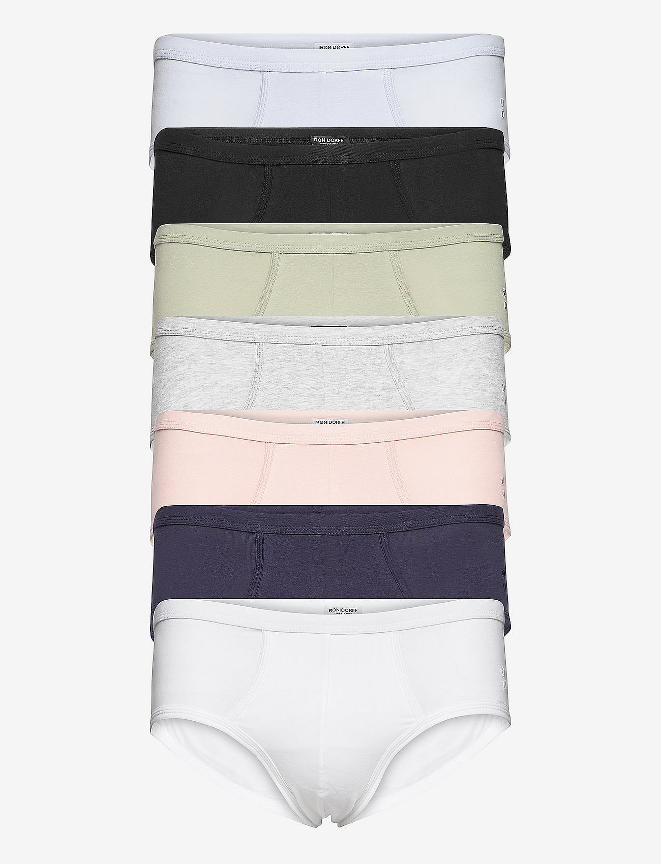 The 747 Y-Front Briefs Discovery Kit - WHITE / NAVY / GREY / BLACK / ARCTIC BLUE / PINK / KHAKI