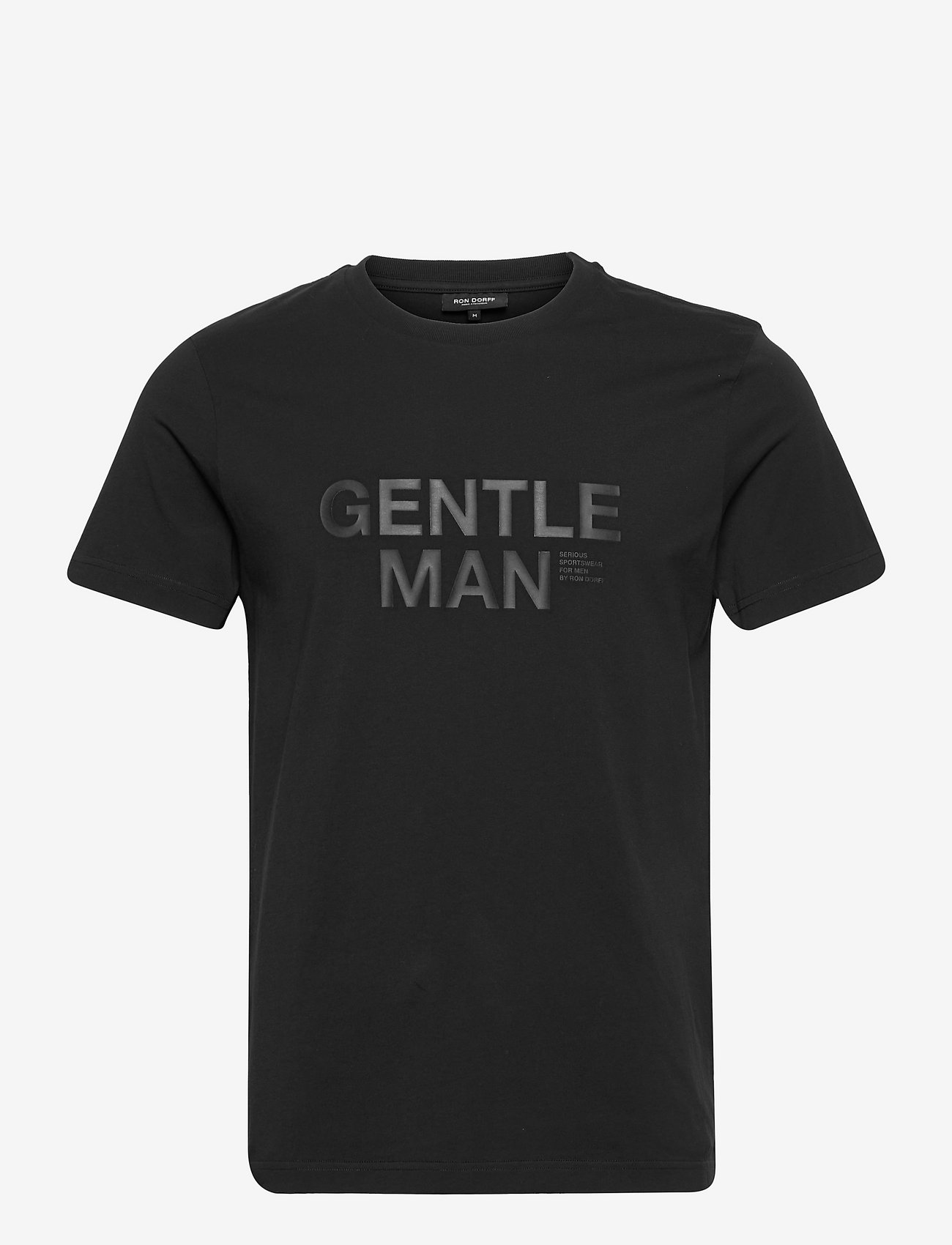 Ron Dorff - T-SHIRT GENTLE MAN - black - 0