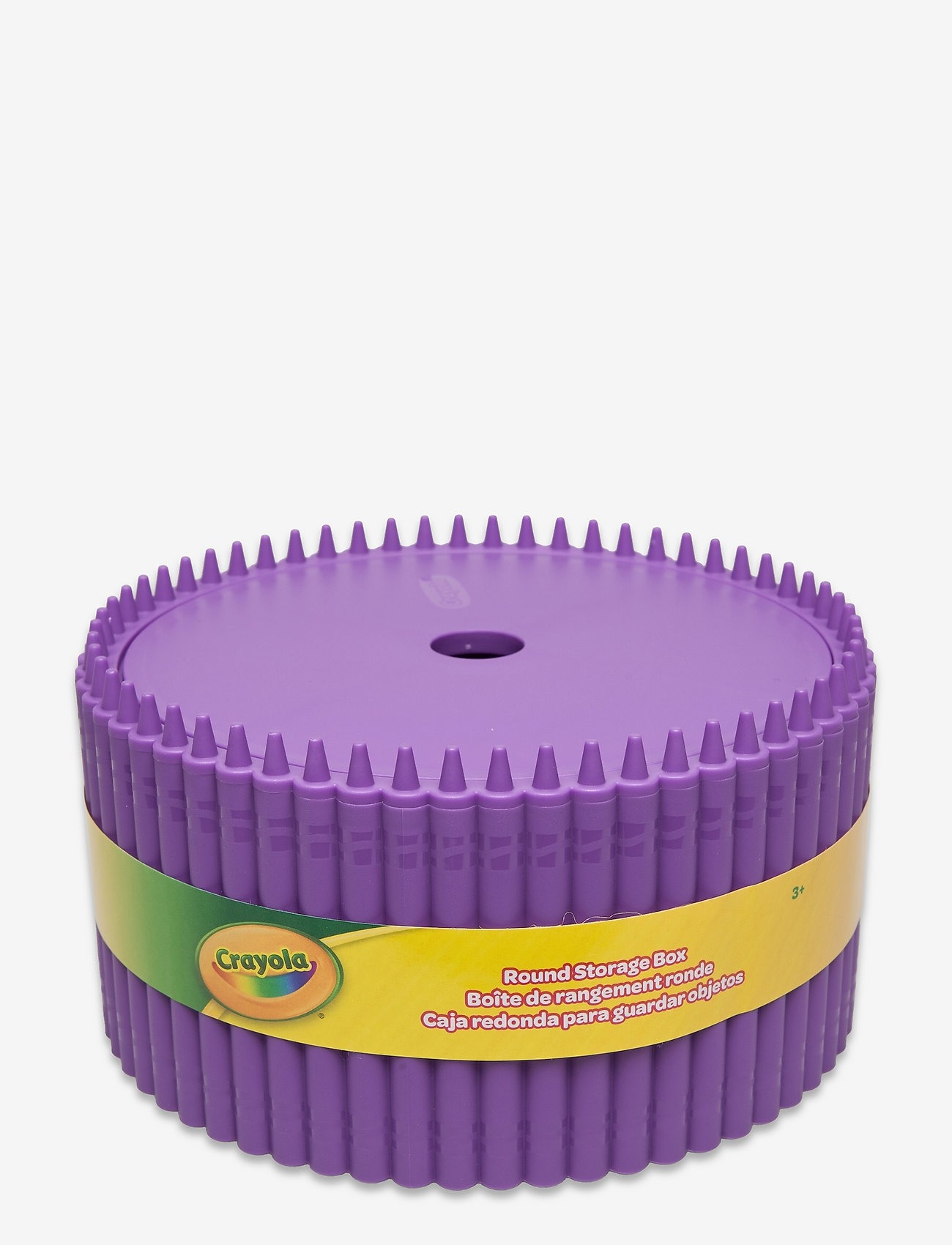 CRAYOLA - Crayola Round Storage Box - pen organisers - violet - 0