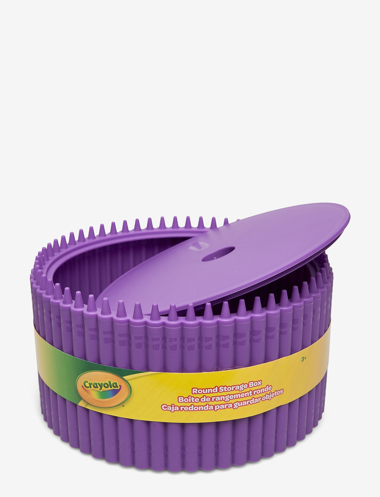 CRAYOLA - Crayola Round Storage Box - pen organisers - violet - 1