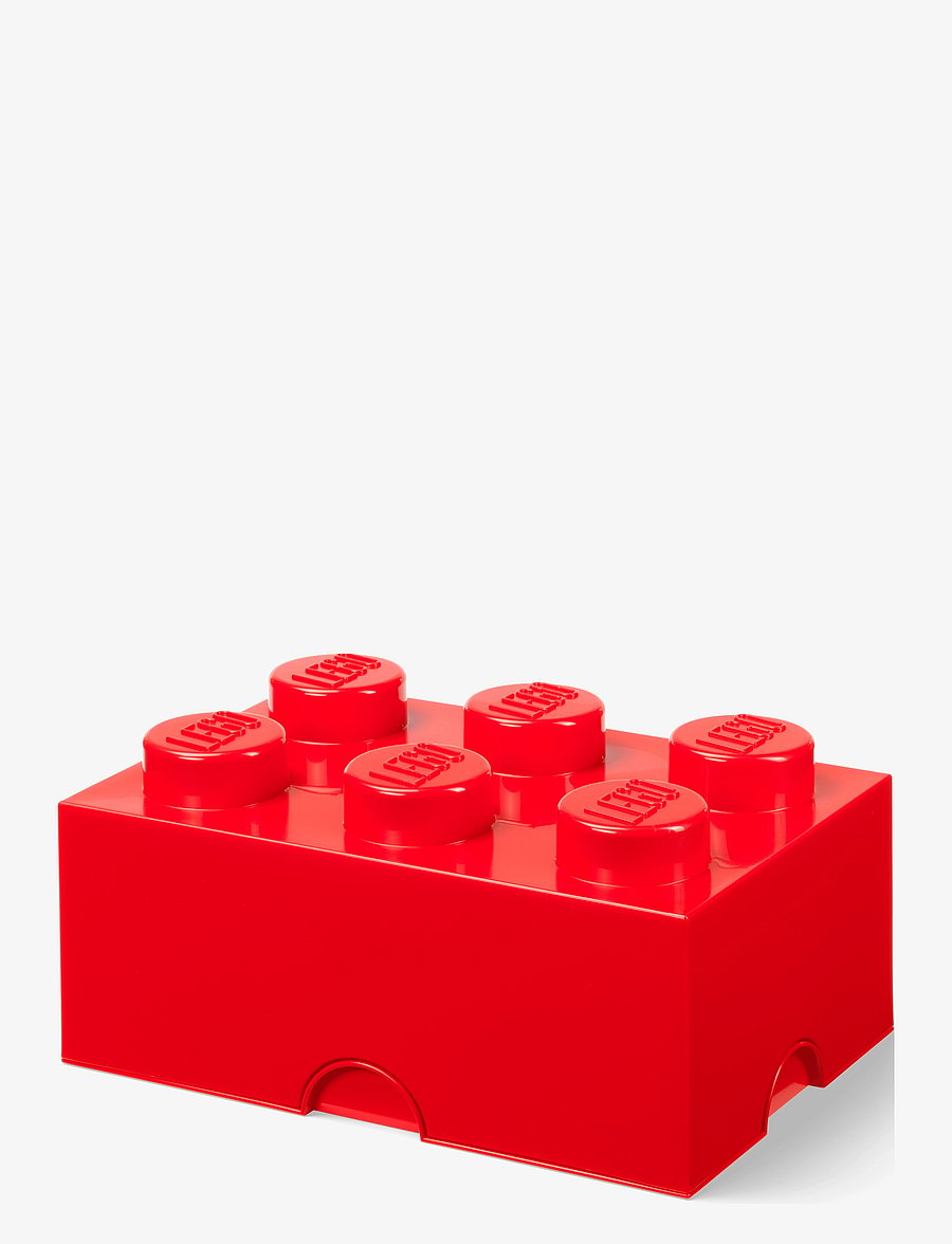LEGO STORAGE - LEGO Storage Brick 6 - red - 0