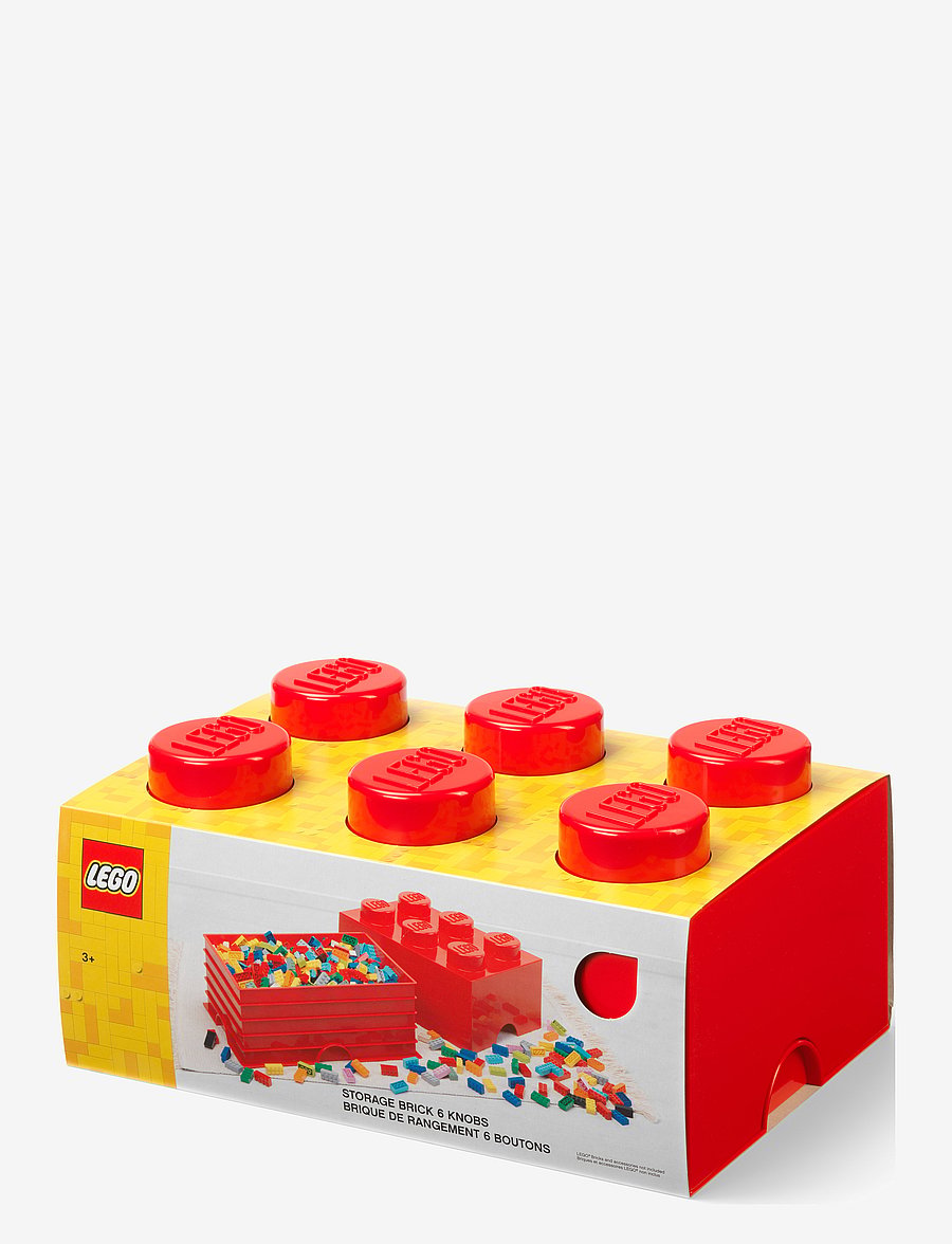 LEGO STORAGE - LEGO Storage Brick 6 - red - 2