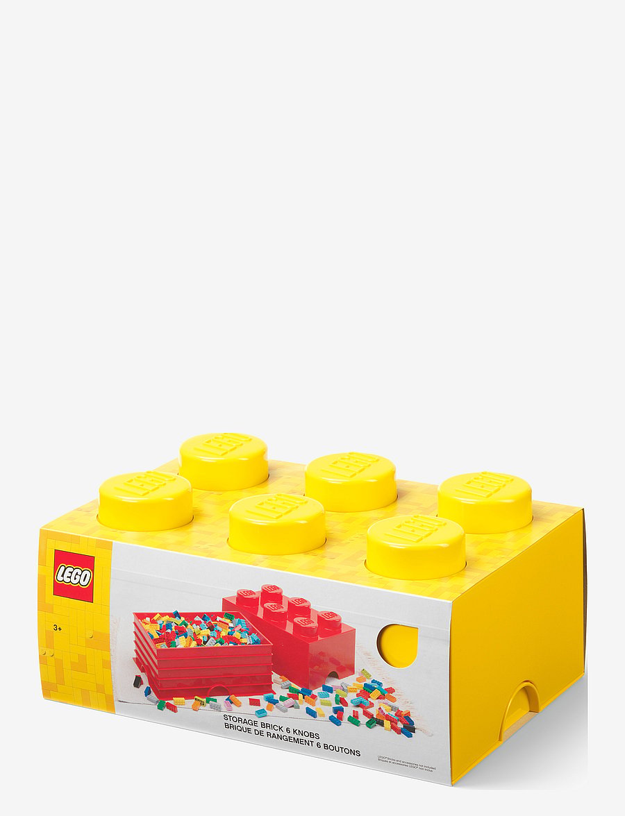LEGO STORAGE - LEGO Storage Brick 6 - yellow - 2