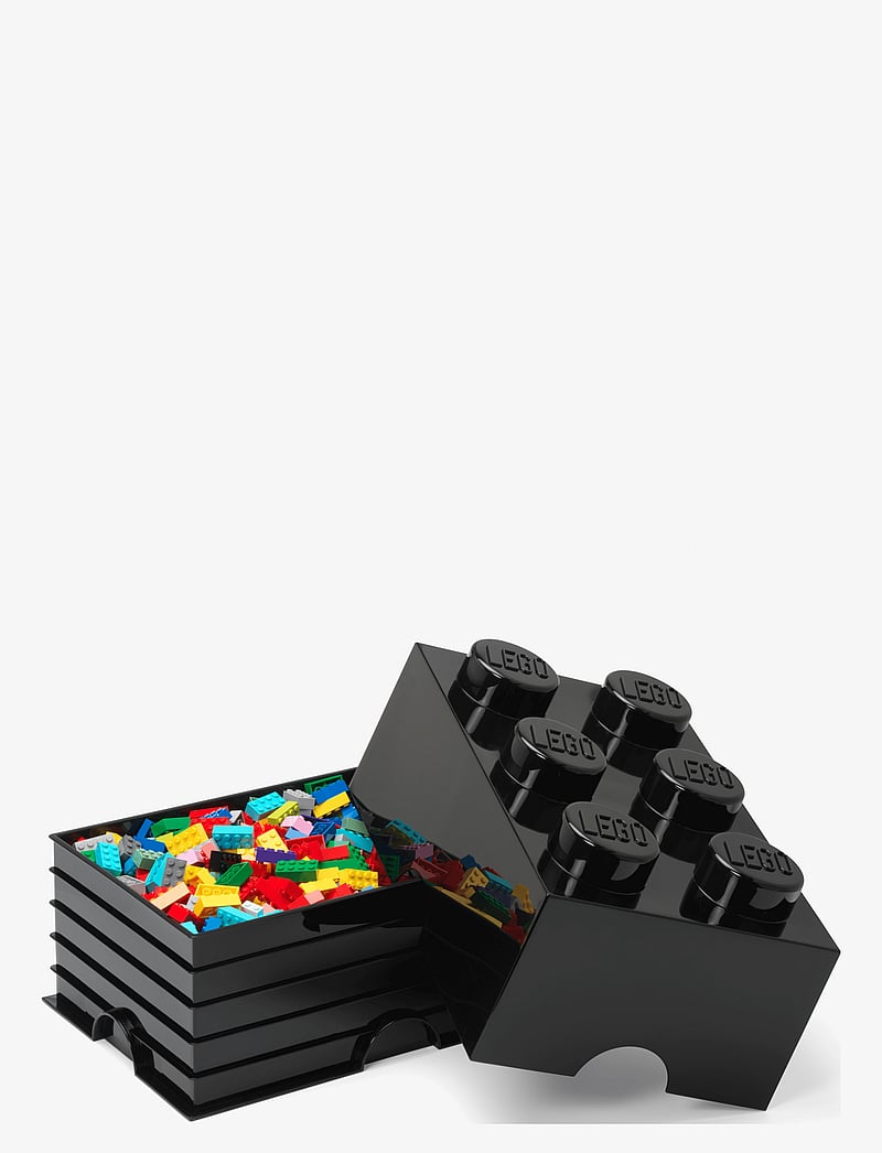 LEGO STORAGE - LEGO Storage Brick 6 - säilytyslaatikot - black - 1