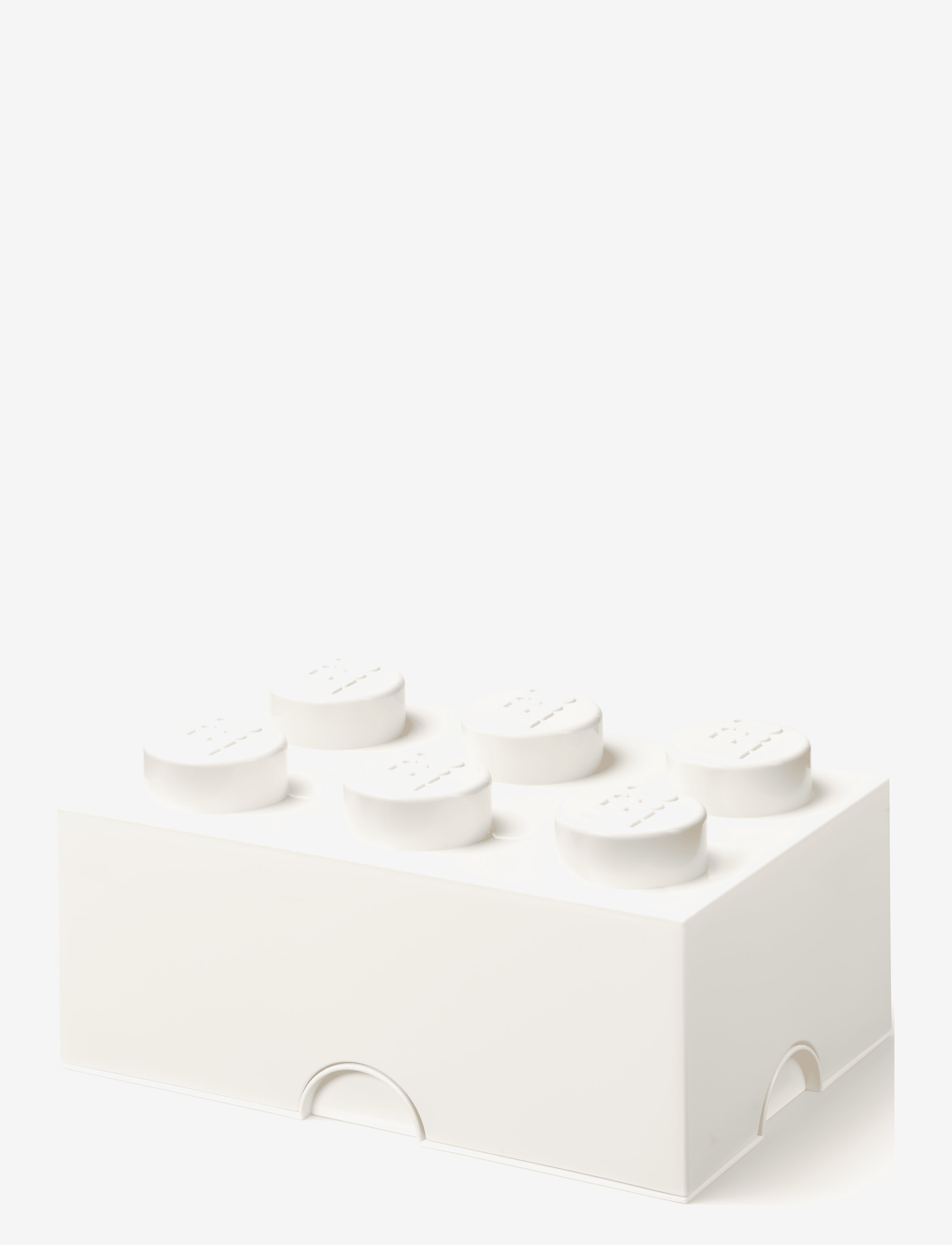 LEGO STORAGE Lego Storage Brick 6, One Size, White, Opbevaring > Opbevaringskasser, Børn