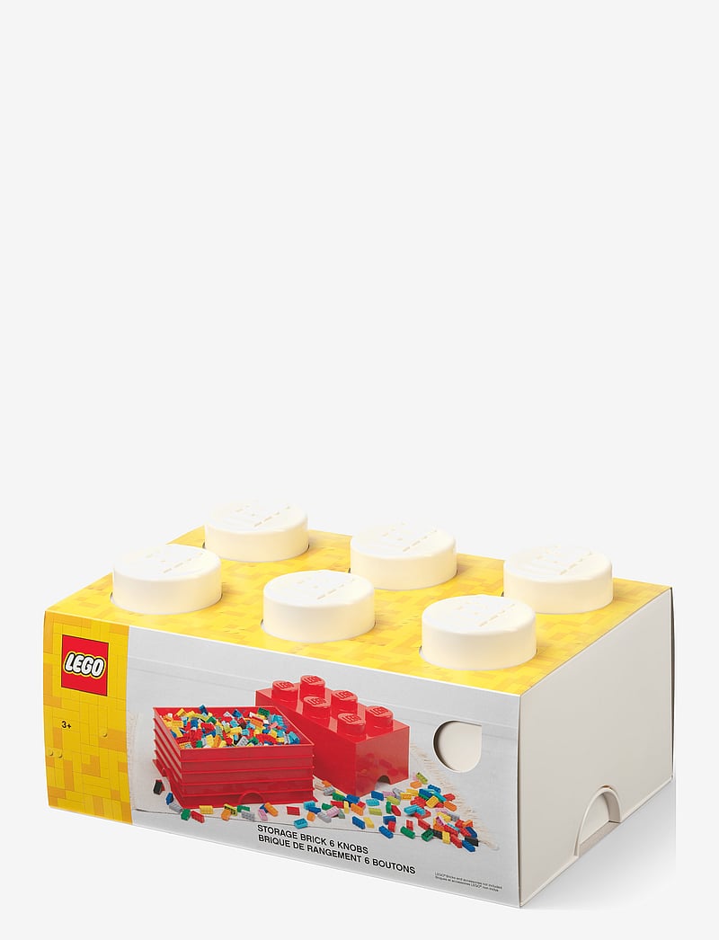 LEGO STORAGE - LEGO Storage Brick 6 - hoiukastid - white - 2
