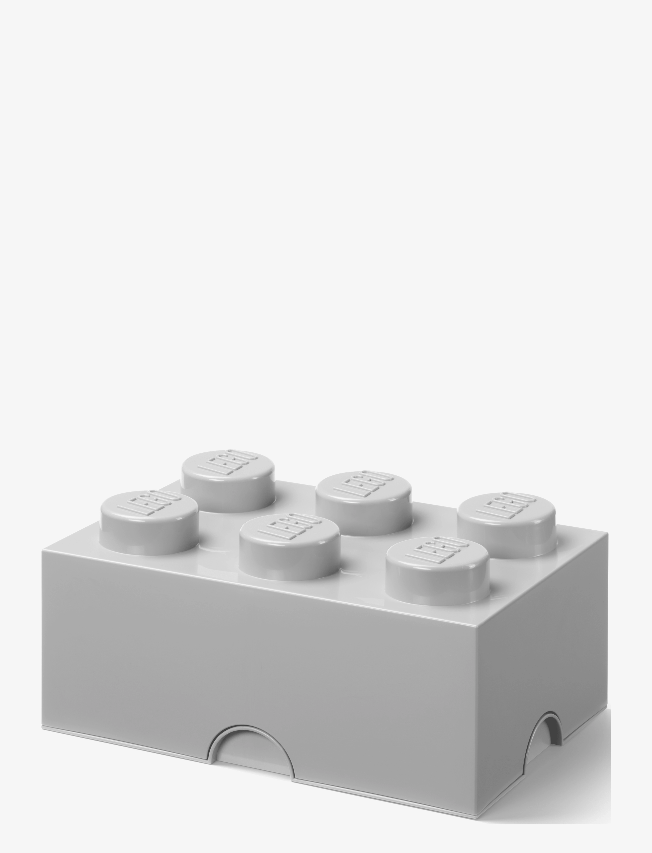 LEGO STORAGE Lego Storage Brick 6, One Size, Grey, Opbevaring > Opbevaringskasser, Børn