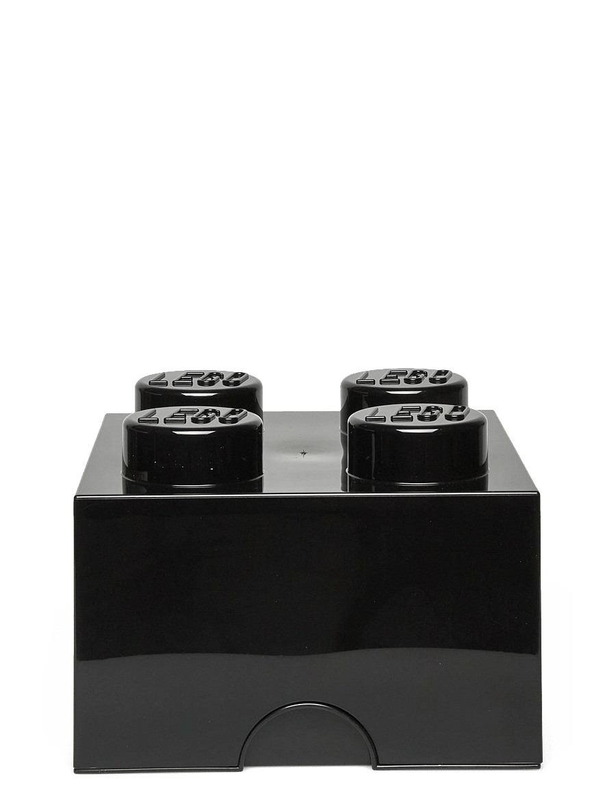 LEGO STORAGE - LEGO STORAGE BRICK 4 - daiktų laikymo dėžės - black - 1