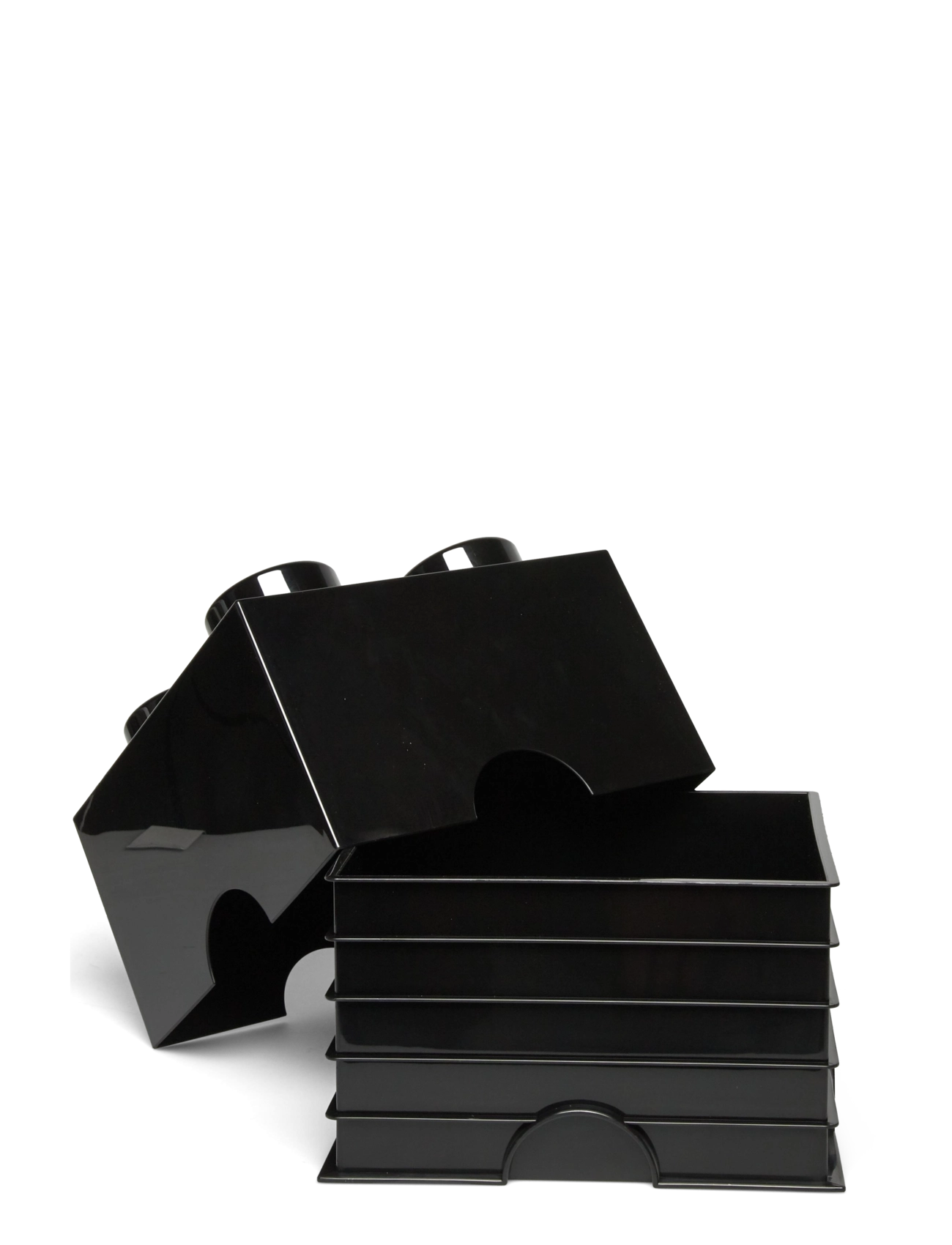 LEGO STORAGE - LEGO STORAGE BRICK 4 - daiktų laikymo dėžės - black - 2