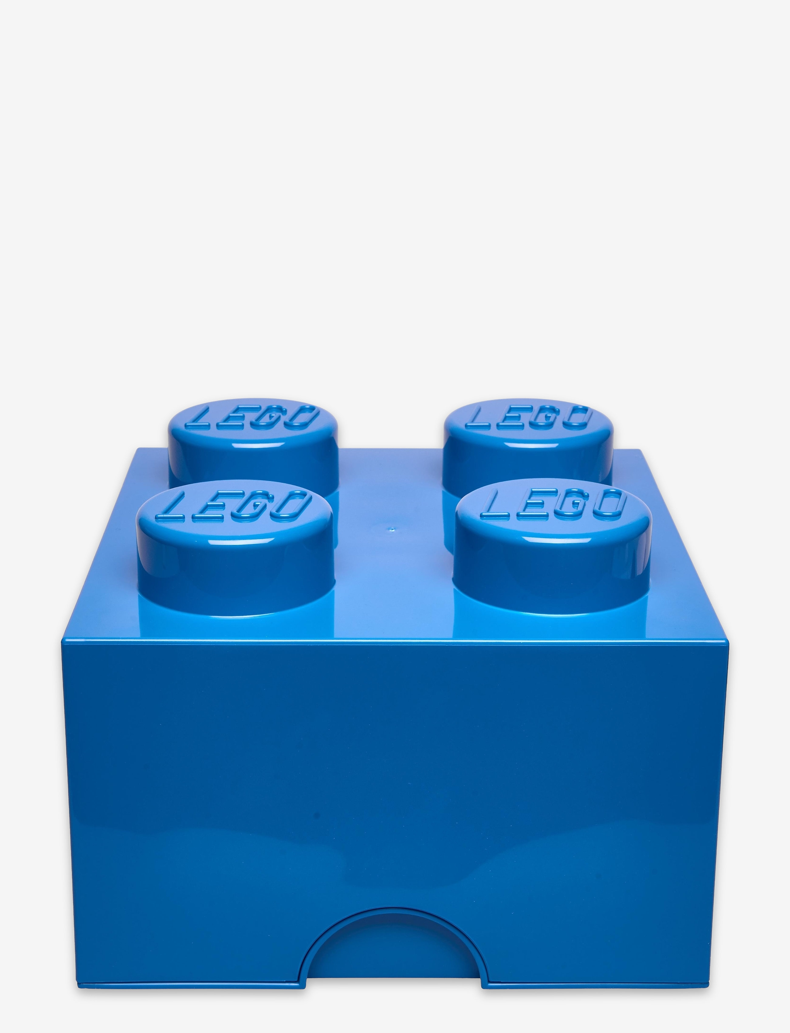 LEGO STORAGE Brick 4, Opbevaringskasse, Blå, Str: 25X12X18CM