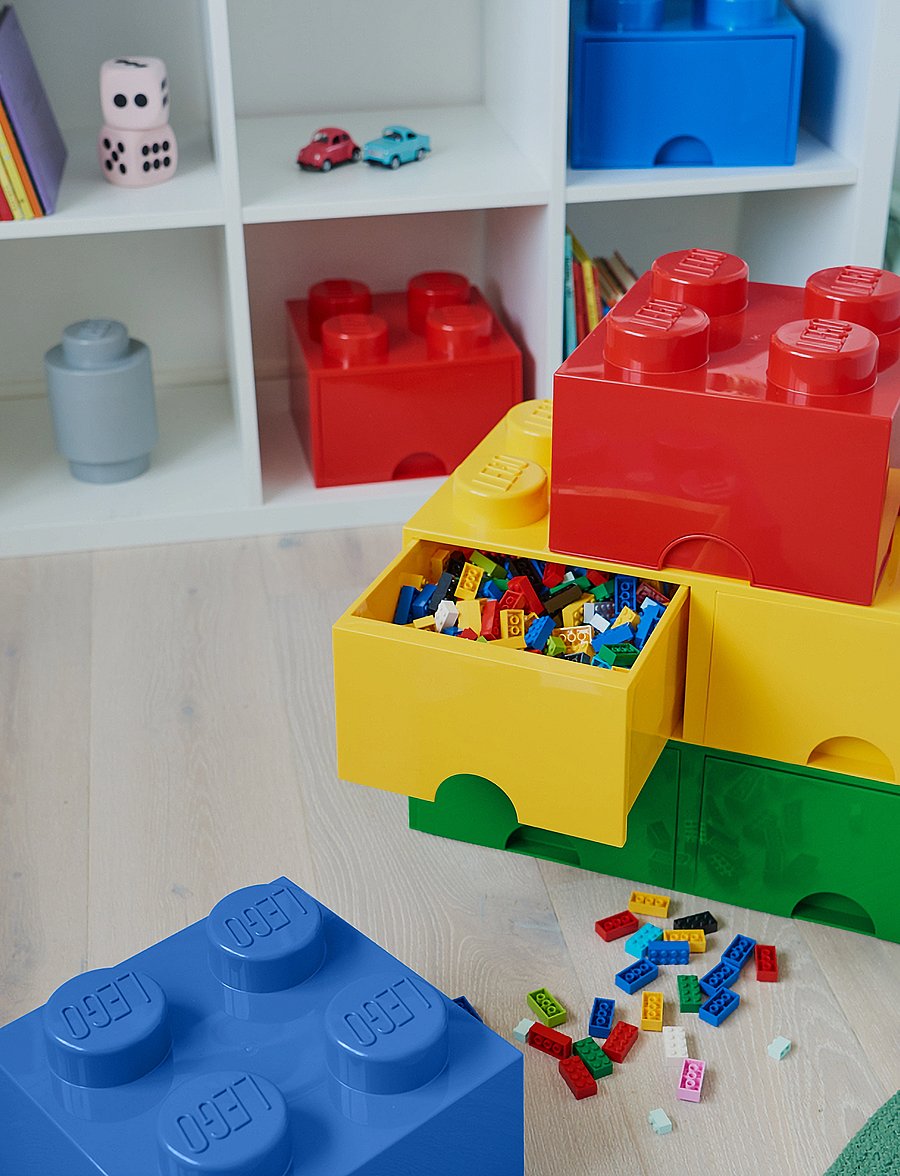 LEGO STORAGE - LEGO STORAGE BRICK 4 - boîtes de rangement - bright blue - 0