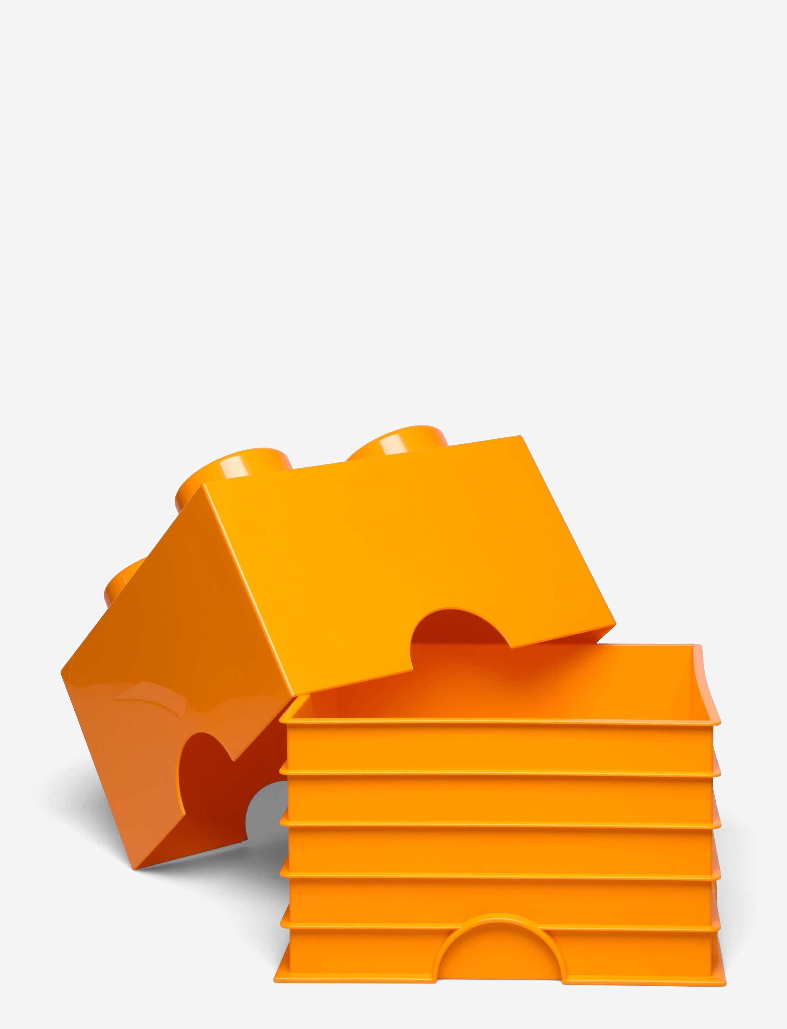 LEGO STORAGE - LEGO STORAGE BRICK 4 - opbevaringskasser - bright orange - 2