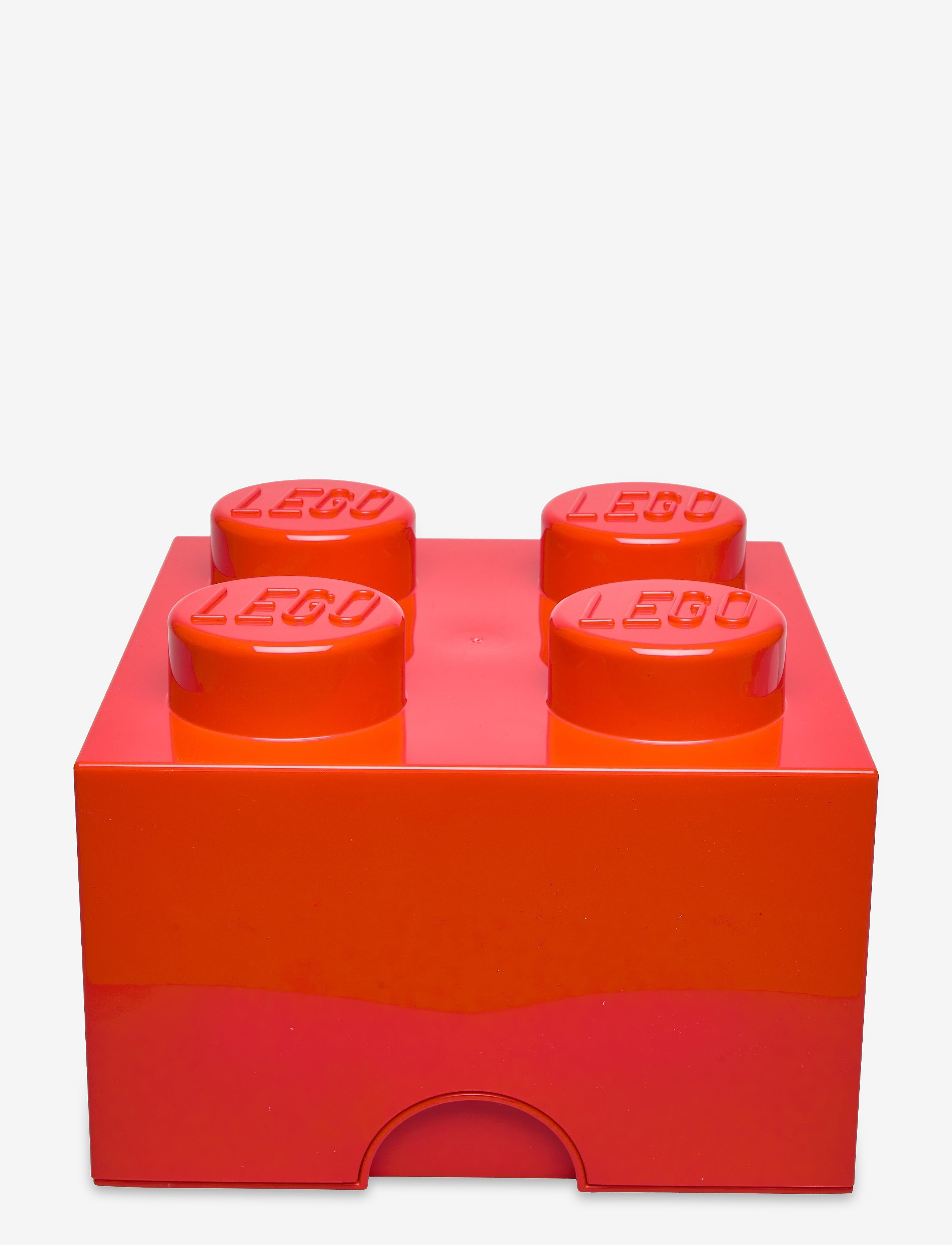 LEGO STORAGE BRICK 4 - BRIGHT RED