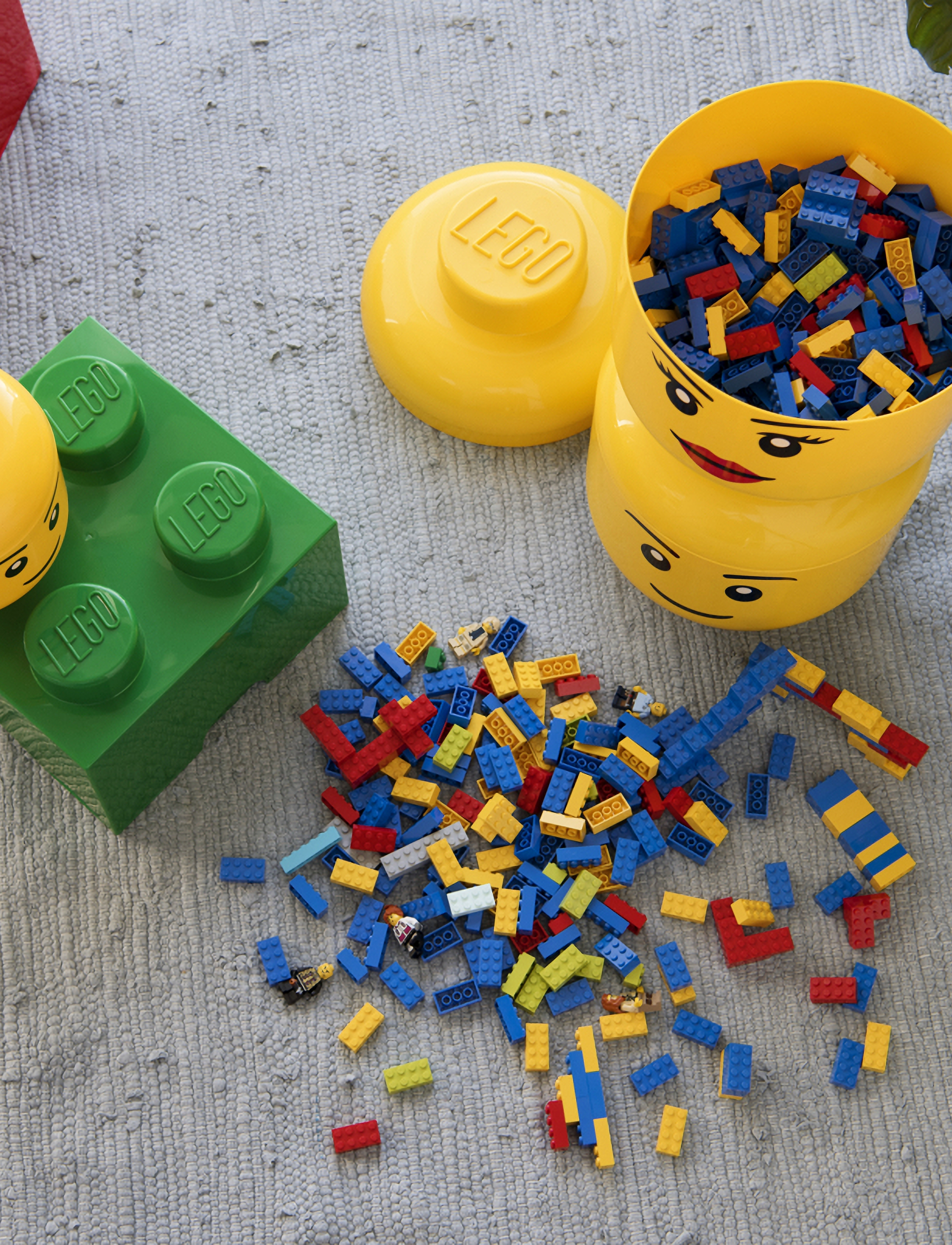 LEGO STORAGE - LEGO STORAGE BRICK 4 - opbevaringskasser - dark green - 3