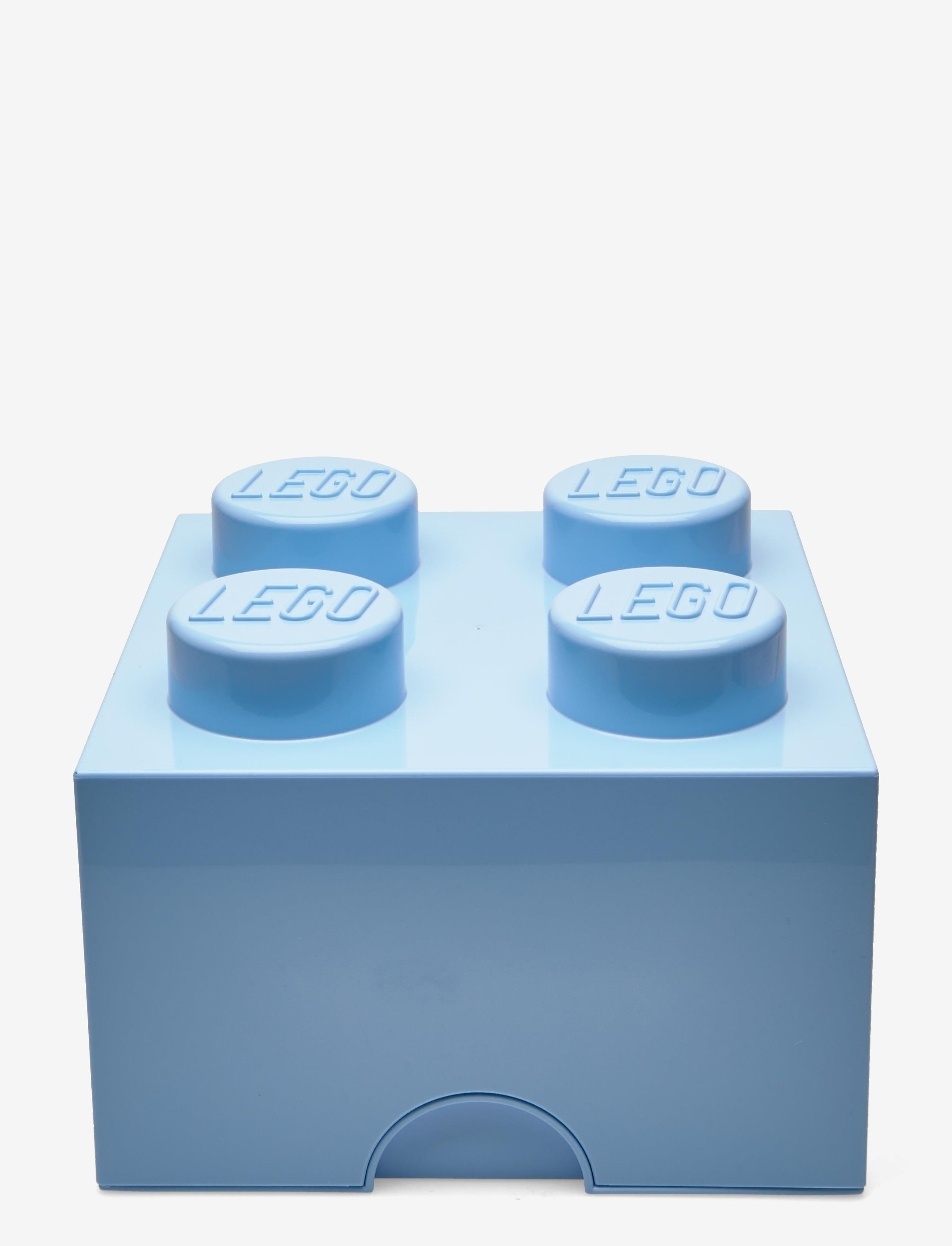 LEGO STORAGE Lego Storage Brick 4, 25X12X18 cm, Blue, Opbevaring > Opbevaringskasser, Børn