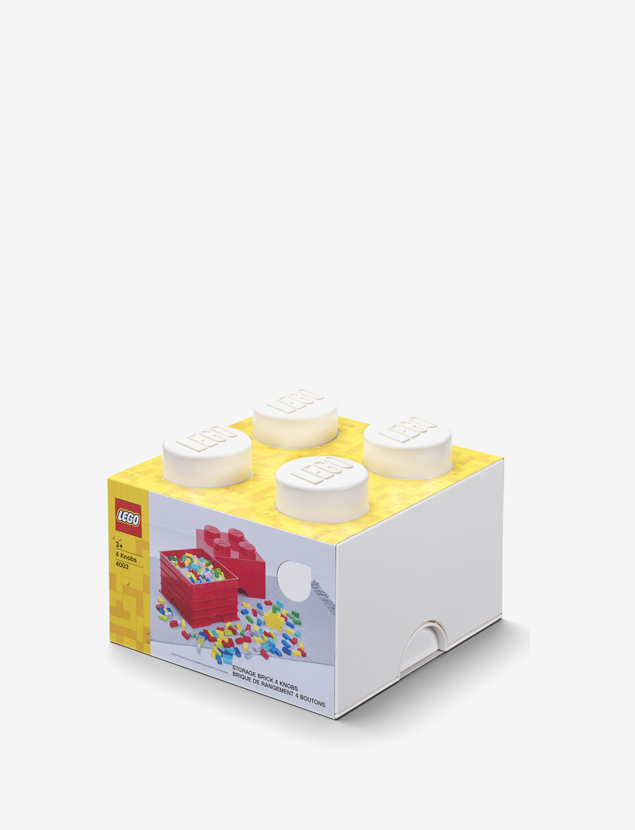 LEGO STORAGE - LEGO STORAGE BRICK 4 - boîtes de rangement - white - 3