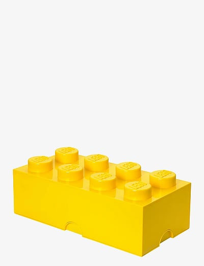 LEGO STORAGE LEGO STORAGE BRICK 8 - Yellow - Fødselsdagsgaver - YELLOW / yellow