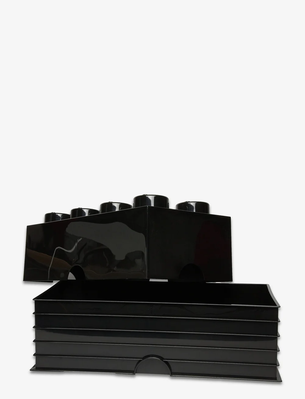 LEGO STORAGE - LEGO STORAGE BRICK 8 - förvaringslådor - black - 1