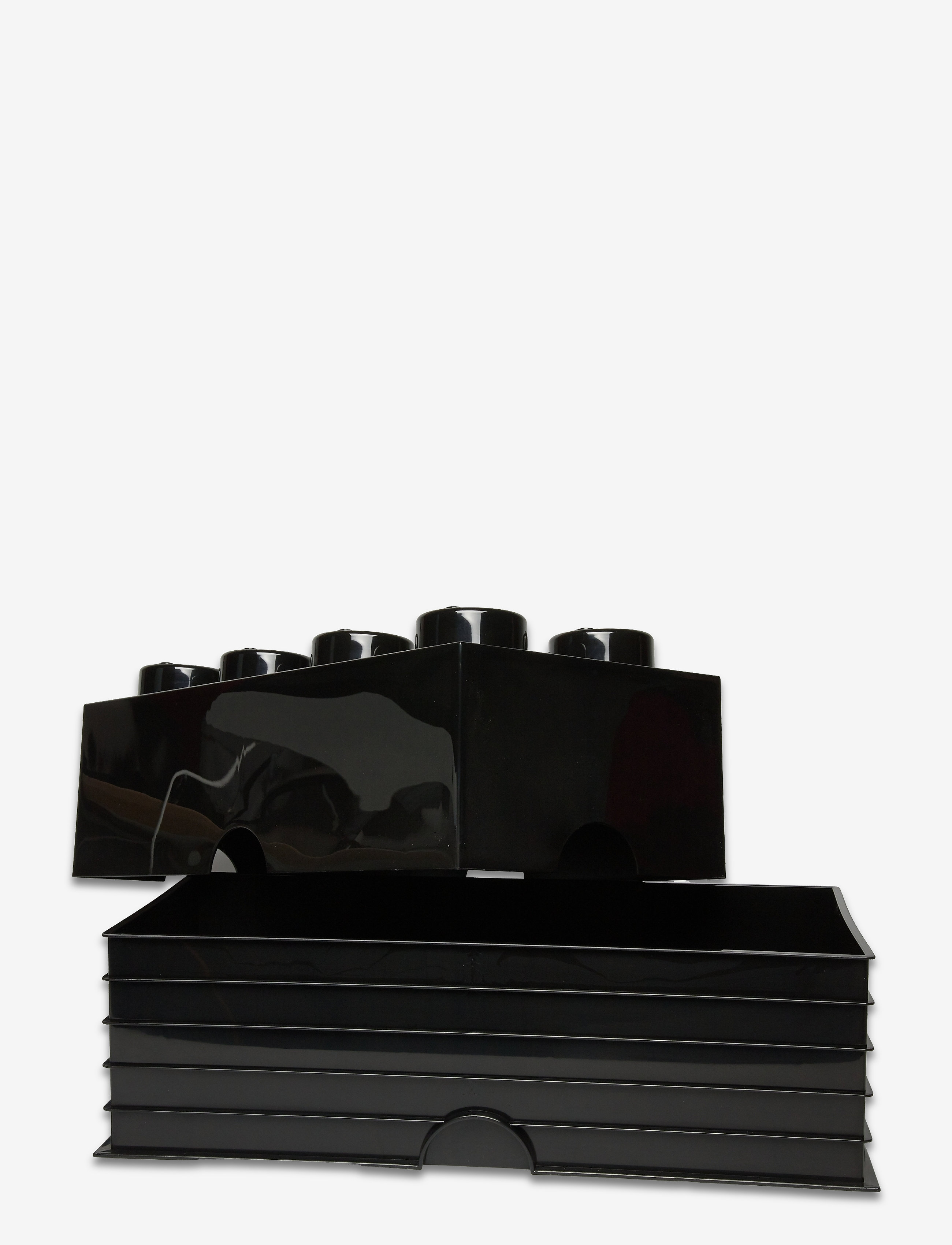 LEGO STORAGE - LEGO STORAGE BRICK 8 - opbevaringskasser - black - 1